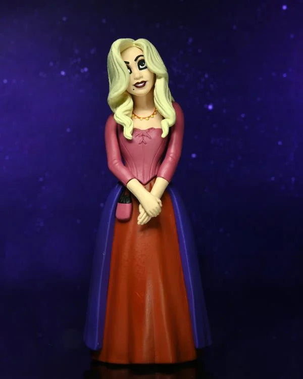 Hocus Pocus Toony Terrors Sarah Sanderson Action Figure - Collectible Horror Movie Toy for Halloween Decor & Disney Fans