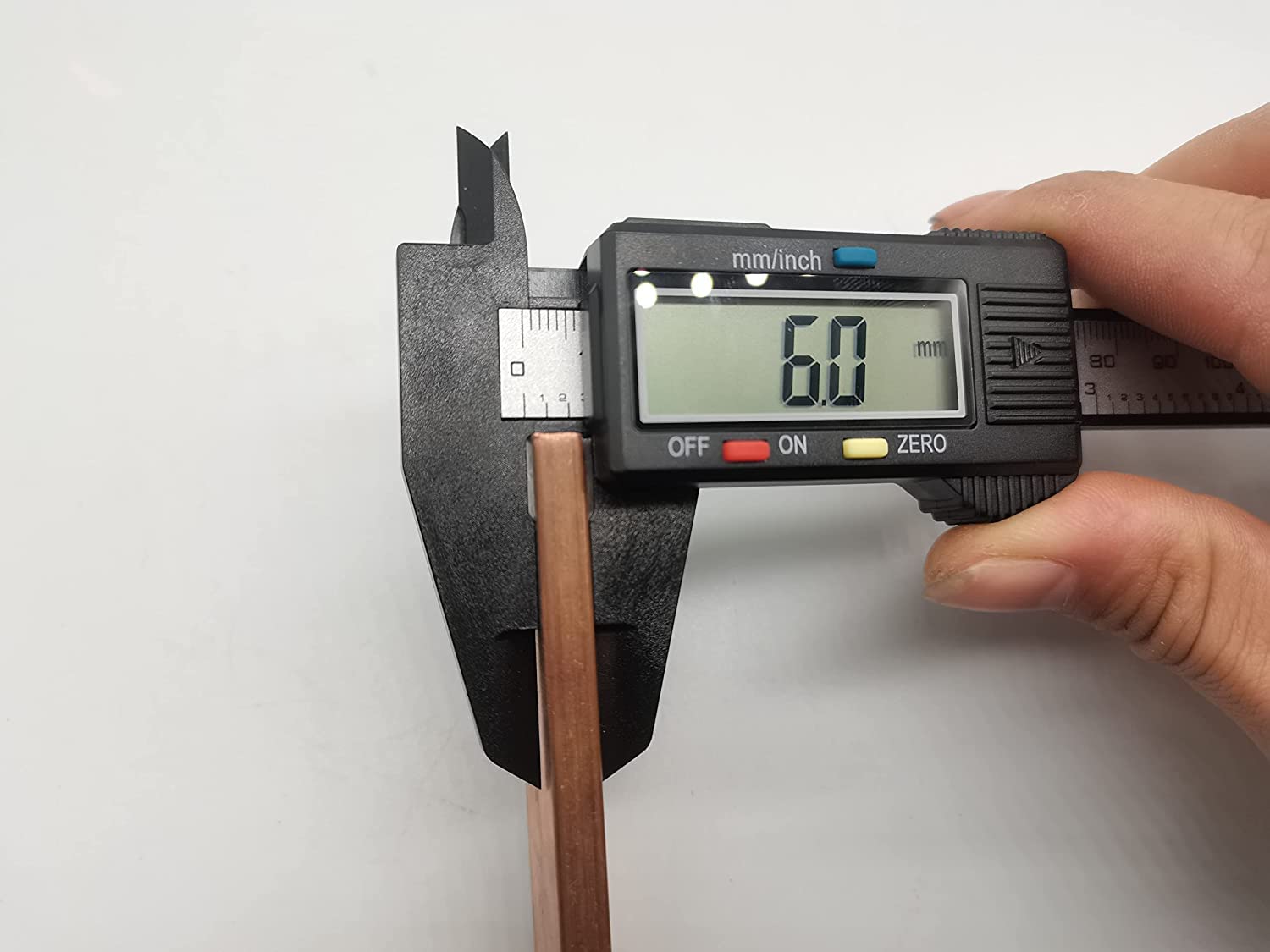 High-Conductivity 110 Copper Bus Bar - 1/4