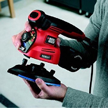 KA280K 4-in-1 Multi Sander - 220W Electric Sander with 240V Power - Sanding Machine for Woodworking, Metal Polishing & DIY Home Projects