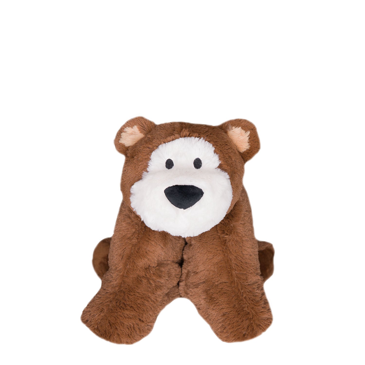 1.8L Eco-Friendly Hot Water Bottle with Soft Brown Bear Cover - Rubber-Free, BPA-Free for Pain Relief, Warmth & Comfort - Perfect for Cold Nights, Period Cramps, Back Pain & Cozy Relaxation