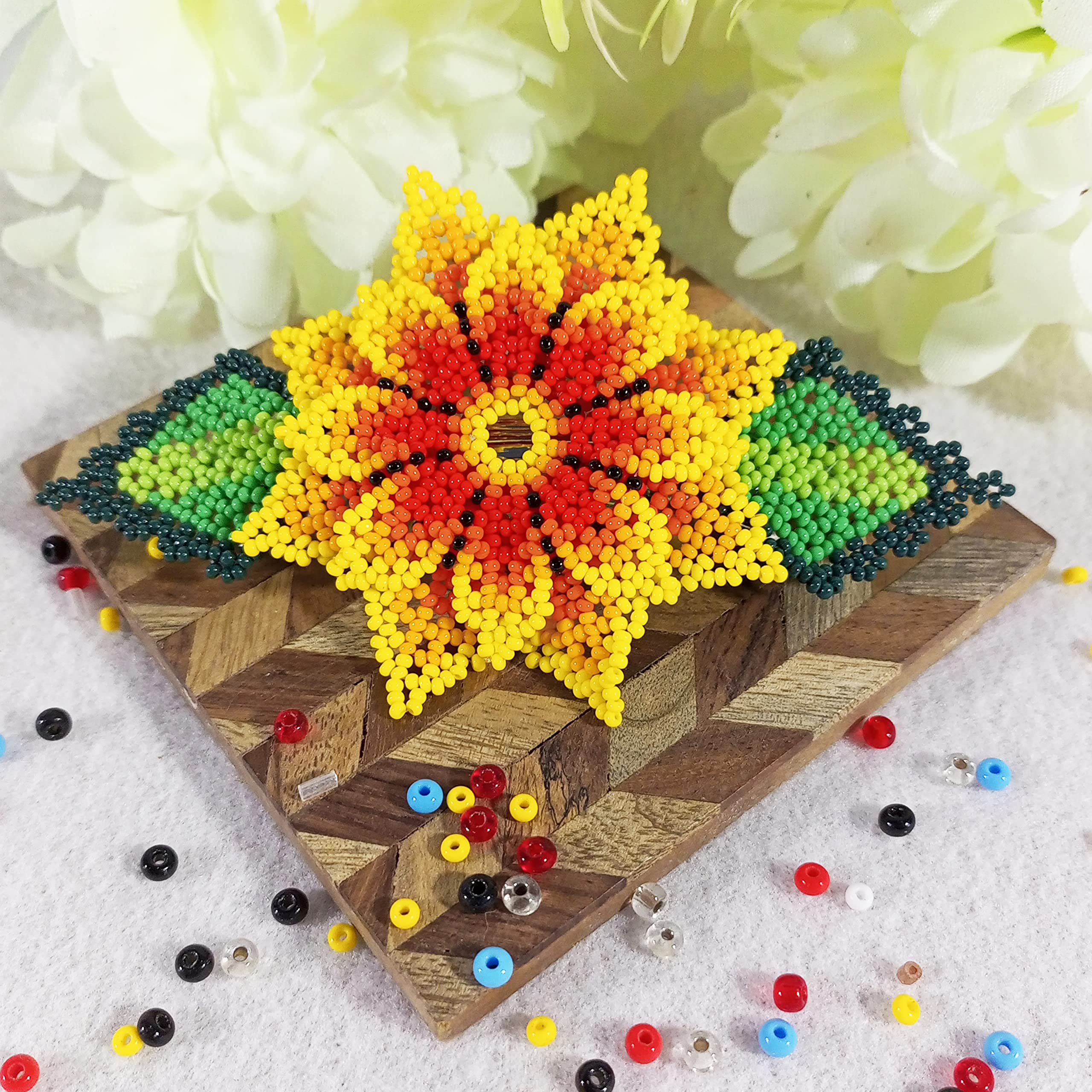 Handmade Native American Style Beaded Hair Clips - Boho Hair Accessories for Women & Girls - Perfect for Festivals, Weddings & Everyday Wear