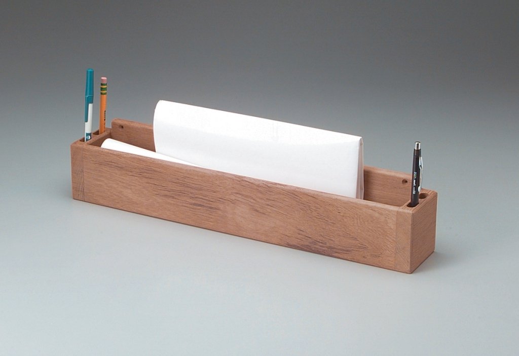 Teak Navigation Tray - Premium Boat Organizer for Marine Use