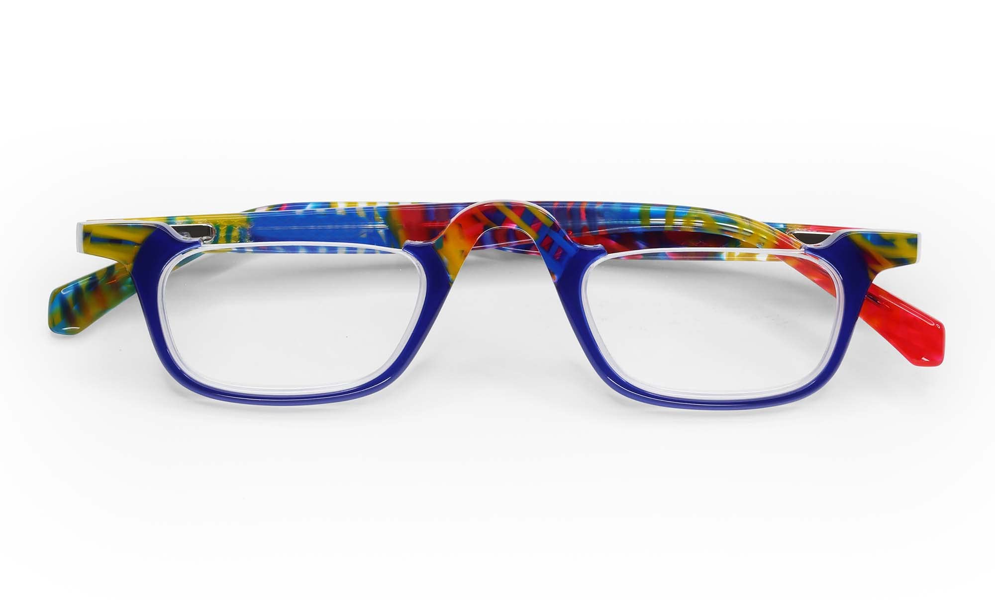 eyebobs - Untamed | Premium Reading Glasses for Men & Women | Half-Rim Lightweight Frames | 0.0x to 4.0x Magnification | Perfect for Office, Reading & Computer Work