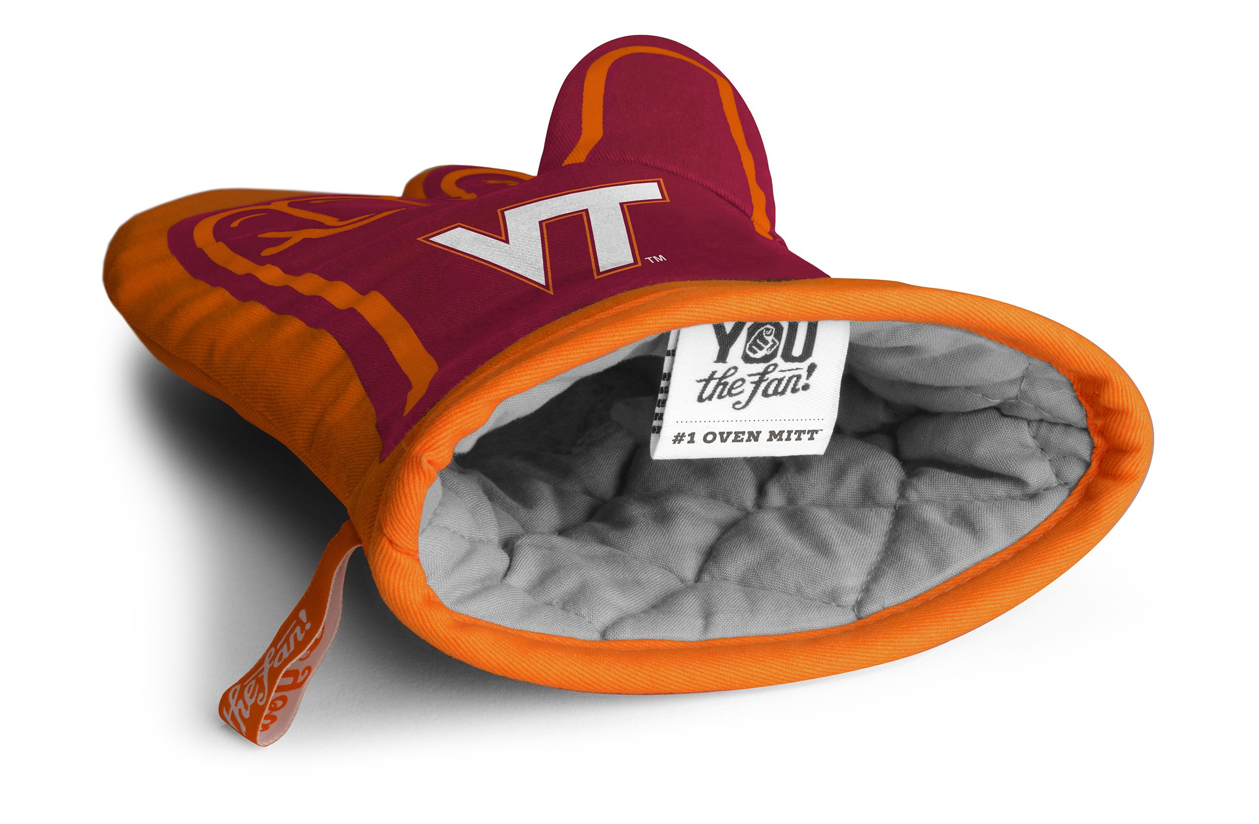YouTheFan NCAA #1 Oven Mitt - Heat Resistant Kitchen Glove for Baking, Grilling & Cooking - Perfect for College Sports Fans & Home Chefs