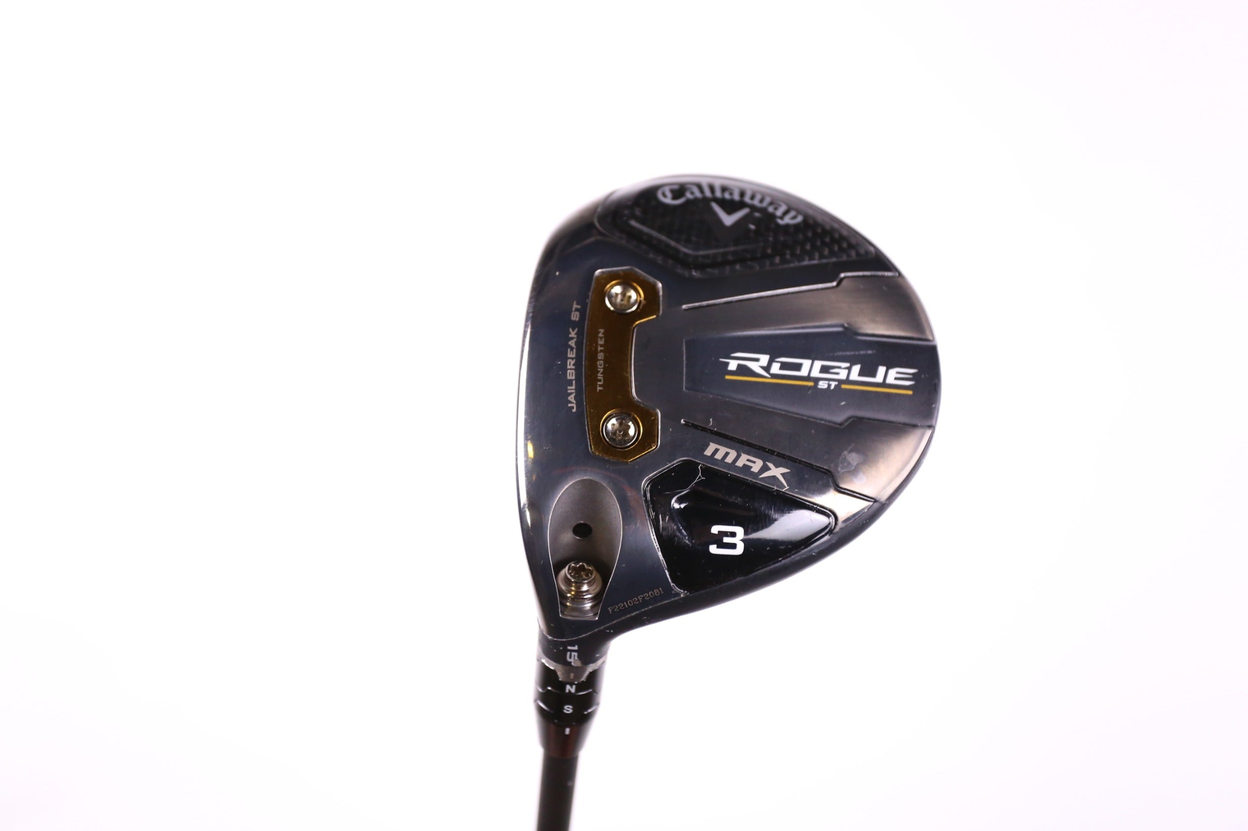 Callaway Rogue ST MAX 3 Wood Left Handed 15° Regular Flex Golf Club | Premium Used Golf Club for Men | Perfect for Fairway Shots & Long Drives