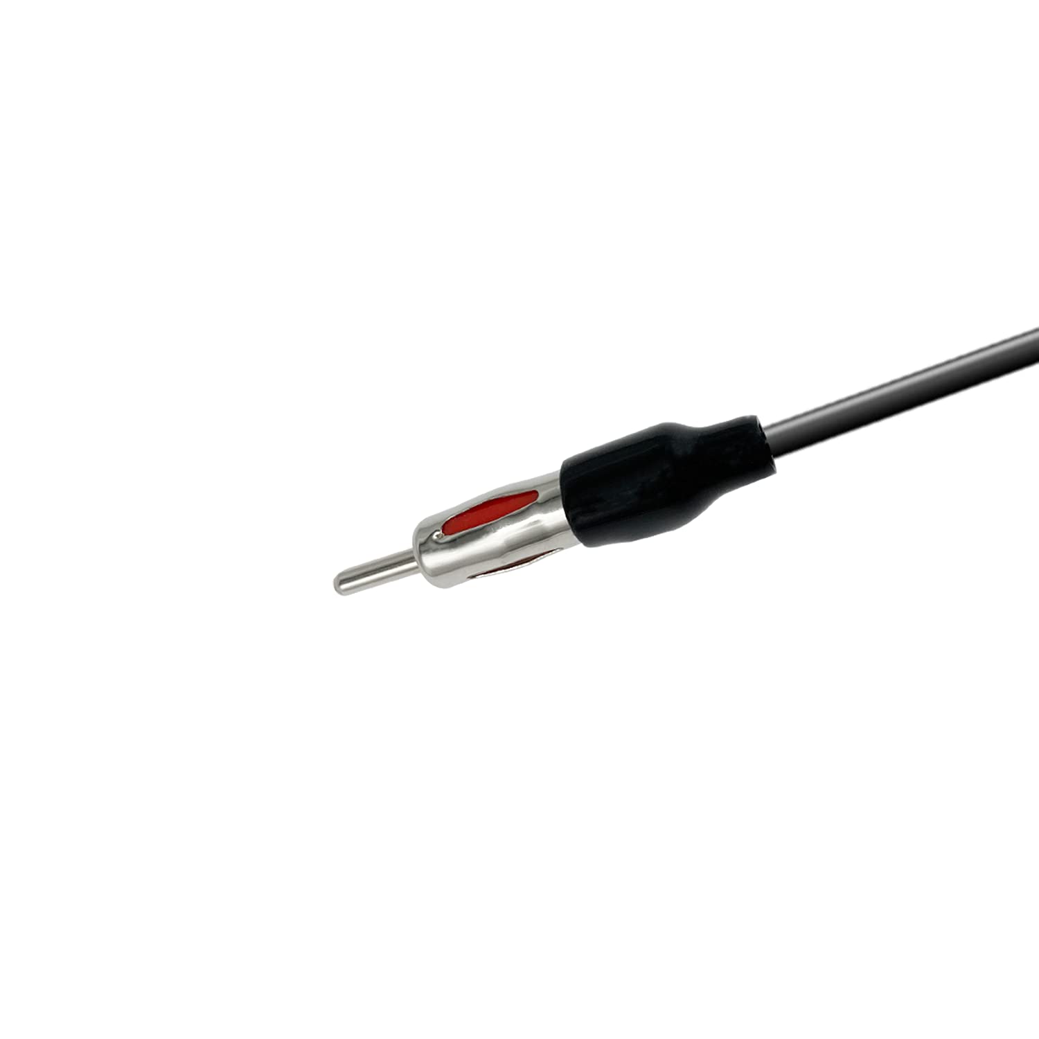 Car Radio AM/FM Antenna Amplifier Splitter - Dual Fakra Z Male to DIN Male Plug Adapter Cable (43CM/16.9IN) - Compatible with FM/AM Car Stereo Systems - Perfect for Signal Boosting in Vehicles & Improved Radio Reception