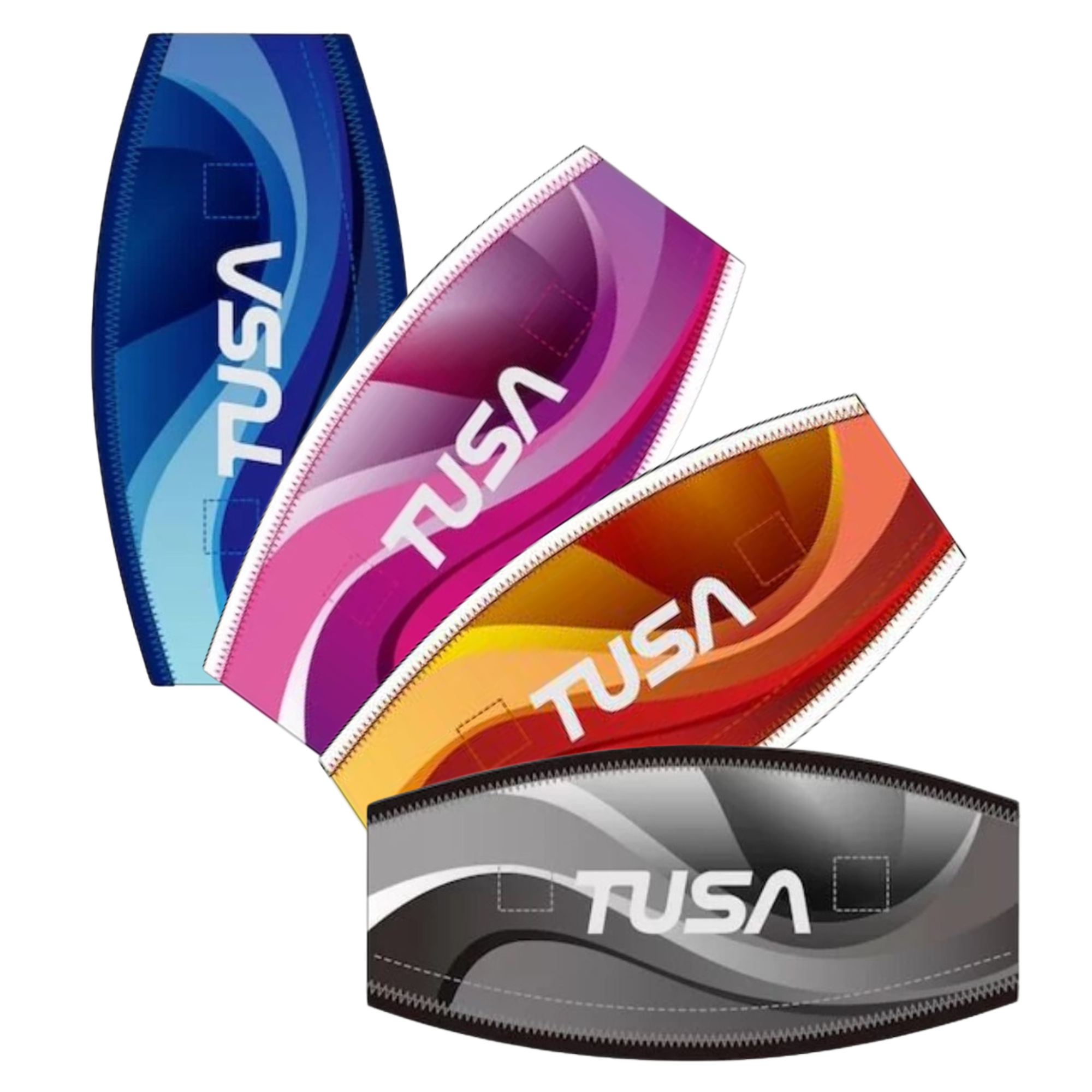 TUSA TA 5008 Scuba Diving Mask Strap Cover - Comfortable Neoprene Padding for Snorkeling & Scuba Diving Gear Protection