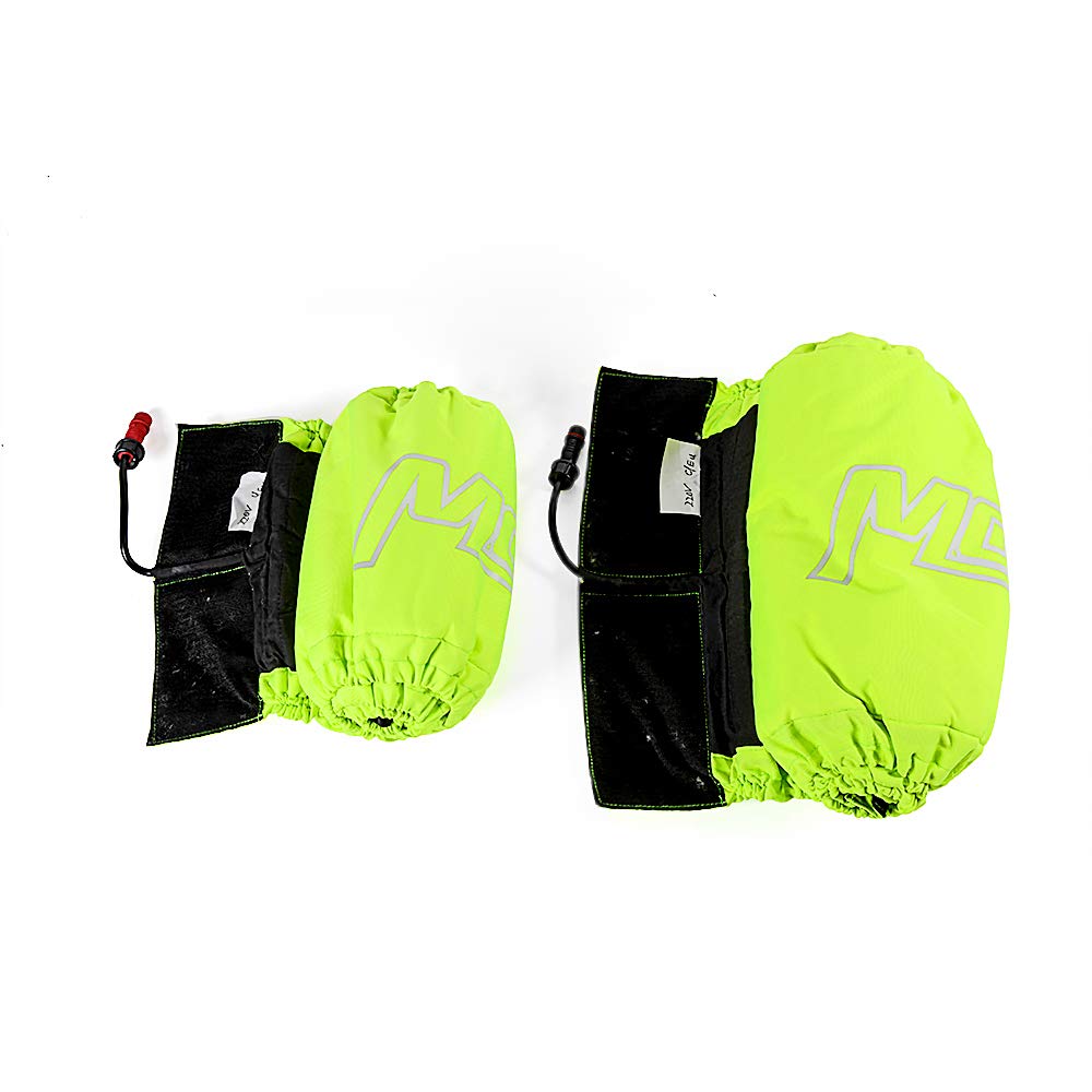 MOTO4U Motorcycle Tire Warmers Set - 120 Front & 180/190/200 Rear Racing Tire Heater Covers with 110V US Plug (Green, Single Temp) - Perfect for Track Days, Racing & Winter Storage