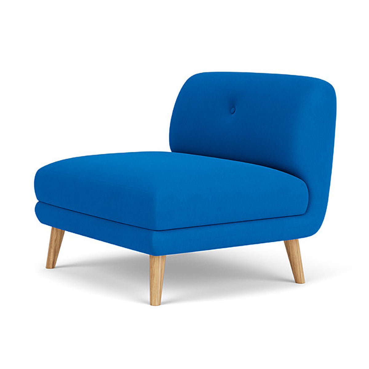 Alfred Fabric Modular Sectional Sofa (Armless) - Modern Living Room Furniture for Small Spaces & Apartments