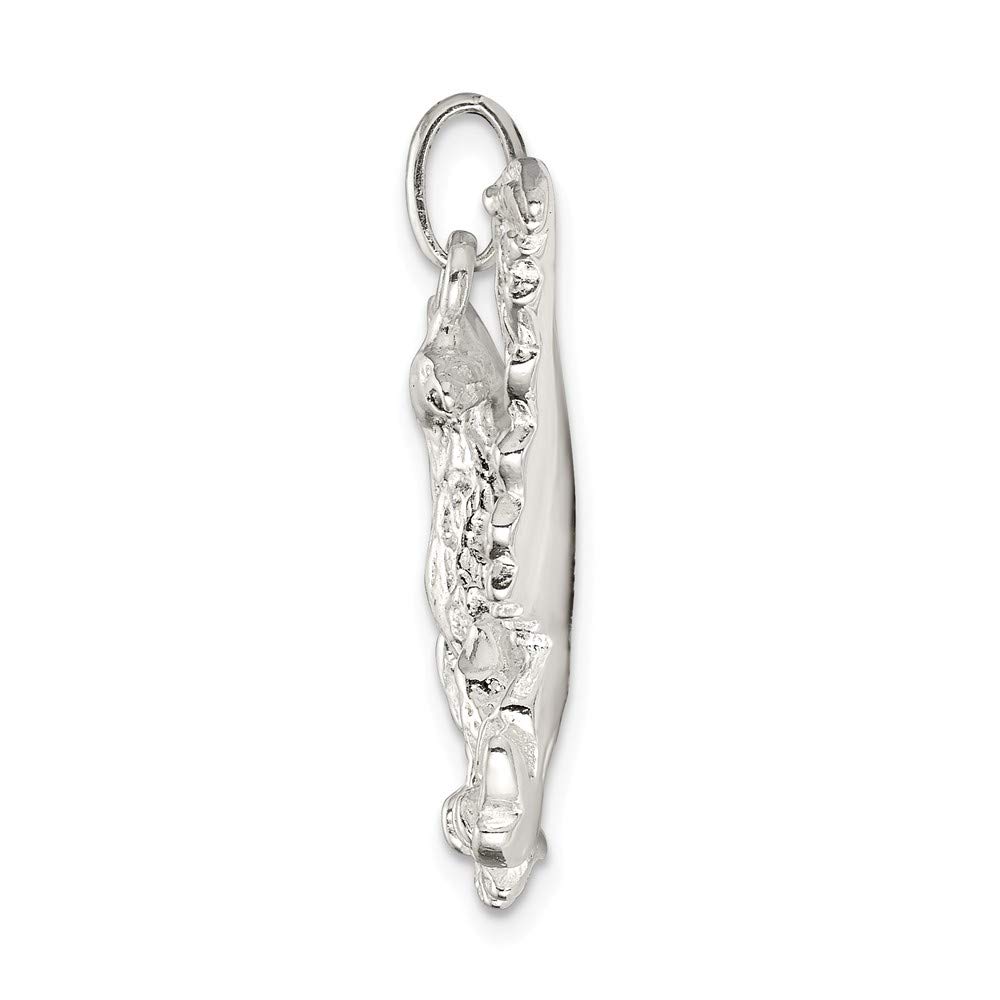 925 Sterling Silver Eagle Charm Pendant - Handcrafted Jewelry for Necklace, Bracelet & Gift - Perfect for Outdoor Adventures, Nature Lovers & Spiritual Symbolism