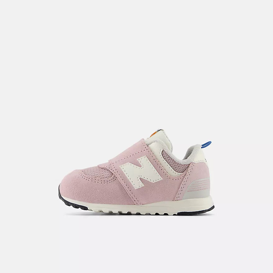 New Balance 574 Twilight Haze Hook & Loop Toddler Sneakers - Comfortable Lightweight Walking Shoes for Baby Boys & Girls - Perfect for Playtime, Preschool & Daily Wear
