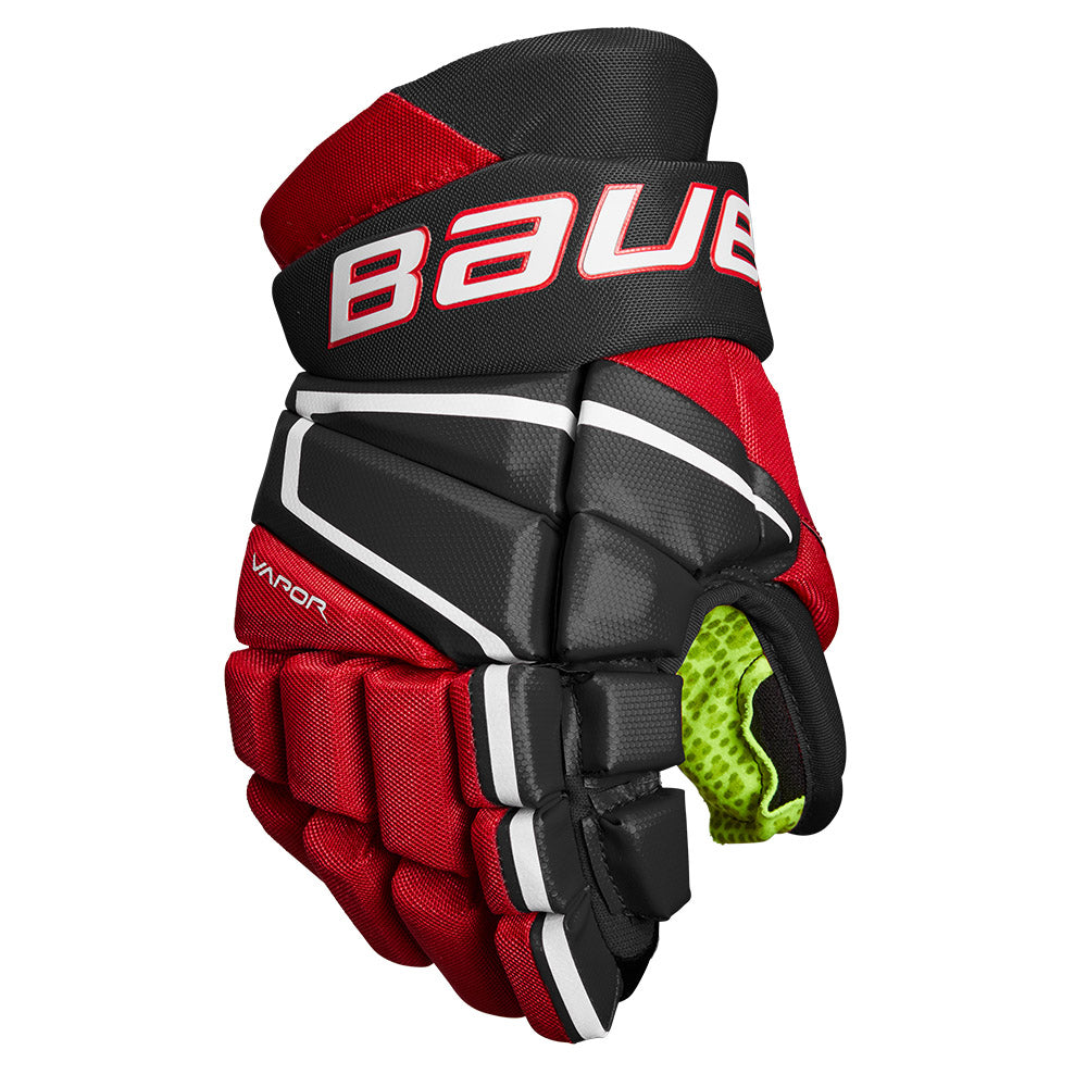 Bauer Vapor 3X Junior Ice Hockey Gloves - Youth Hockey Gear for Practice & Games - Protective Hockey Equipment for Kids & Teens
