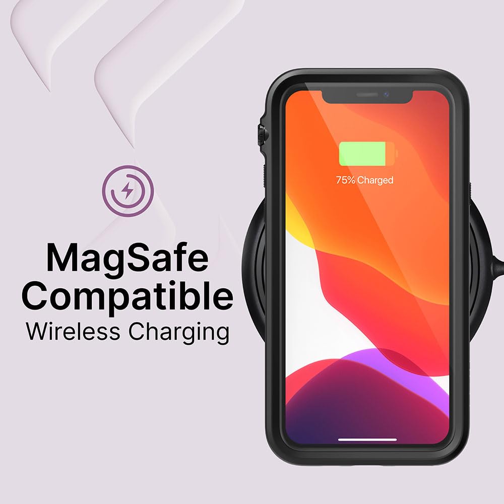 Catalyst Waterproof & Shockproof Case for iPhone 11 Pro Max - 5X More Waterproof Protection, Responsive Touch Screen & Face ID, 65% Higher Drop Survival - Perfect for Outdoor Adventures, Swimming & Extreme Sports
