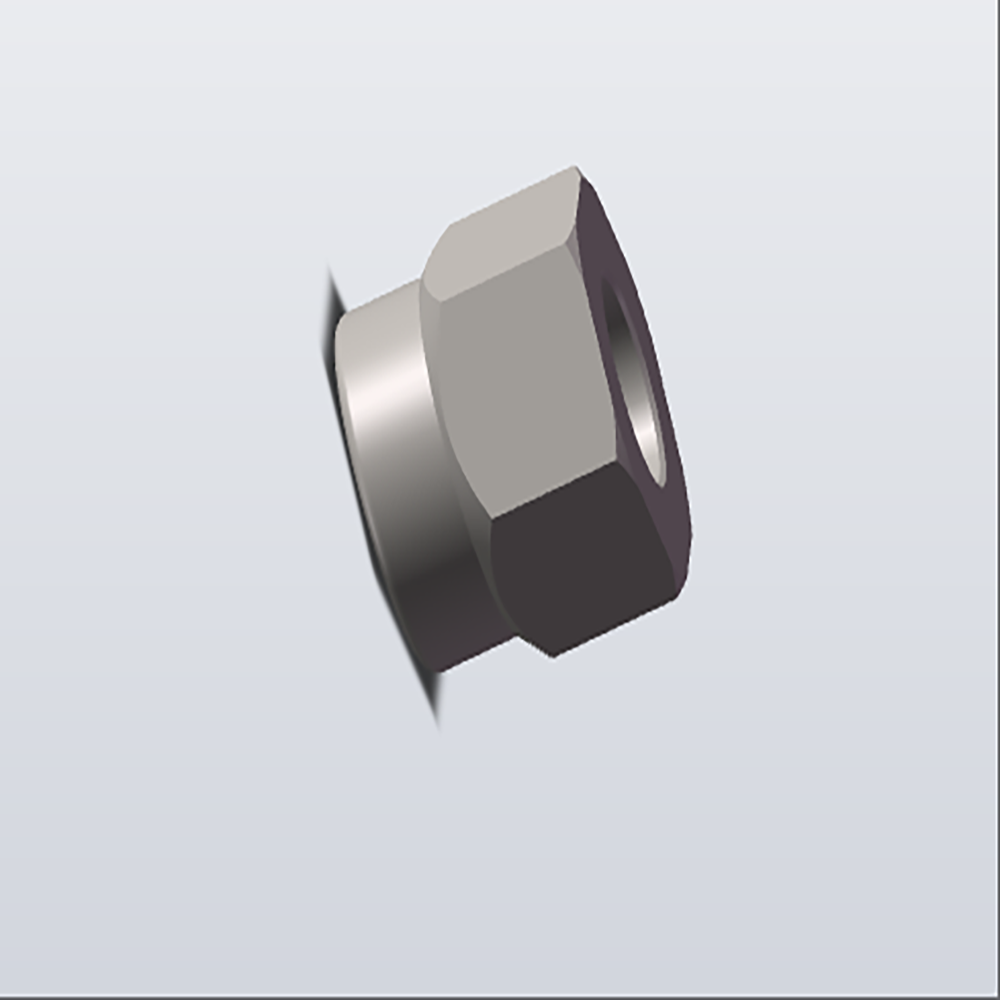 M5 10mm Hex Nut - BD1801DS - High Strength Steel Fastener for DIY, Automotive, and Machinery Repairs