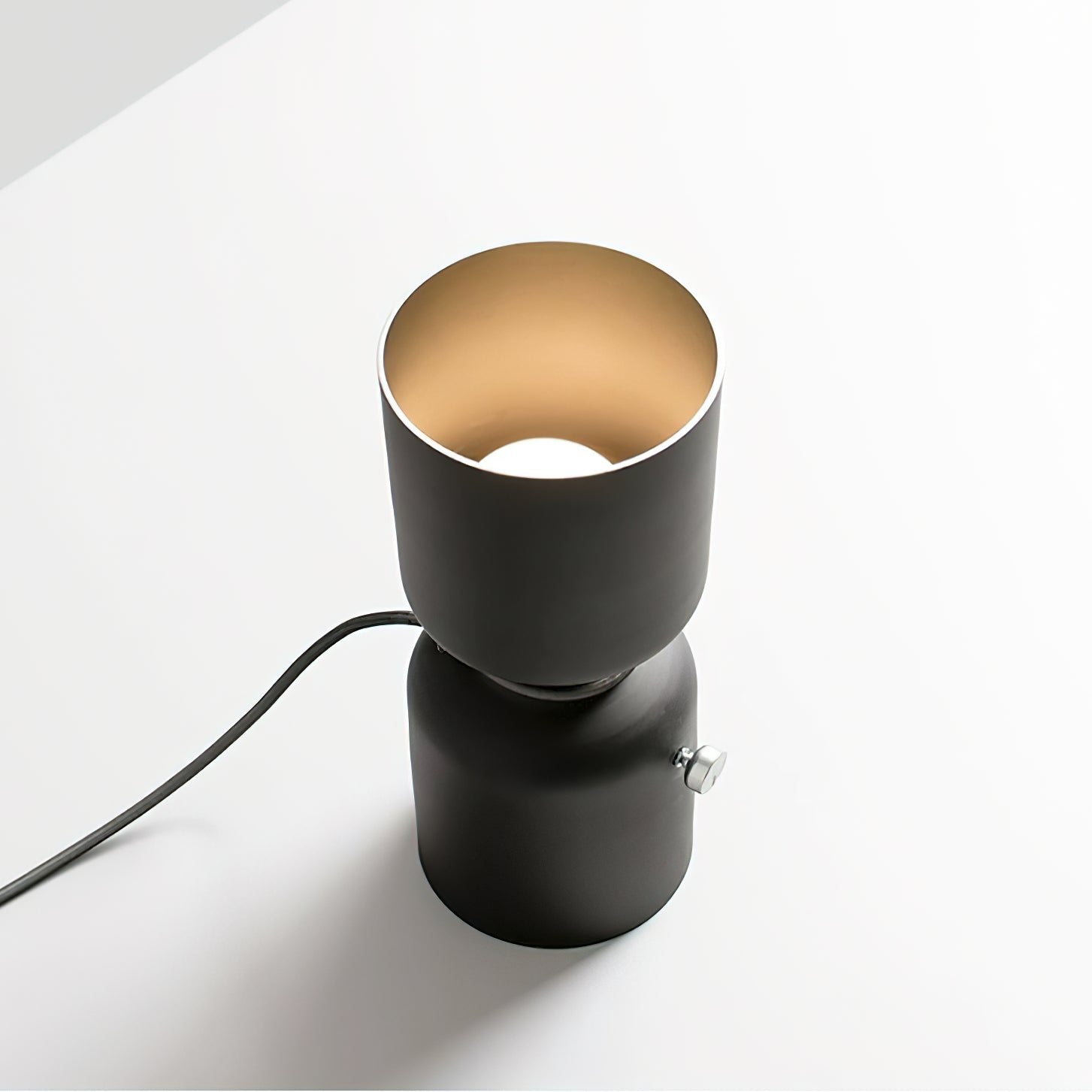 Dumbbell Table Lamp - Adjustable LED Desk Light for Home Office, Gym & Study - Stylish Modern Lighting for Workout & Reading