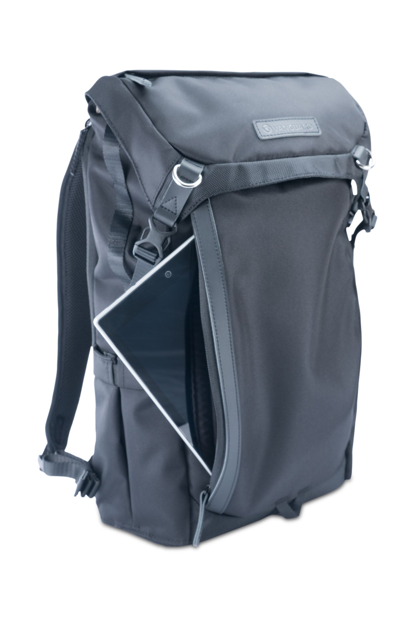 VEO GO 46M BK Professional DSLR Camera Backpack - Waterproof & Shockproof Photography Bag for Travel, Hiking & Outdoor Shooting (Black)