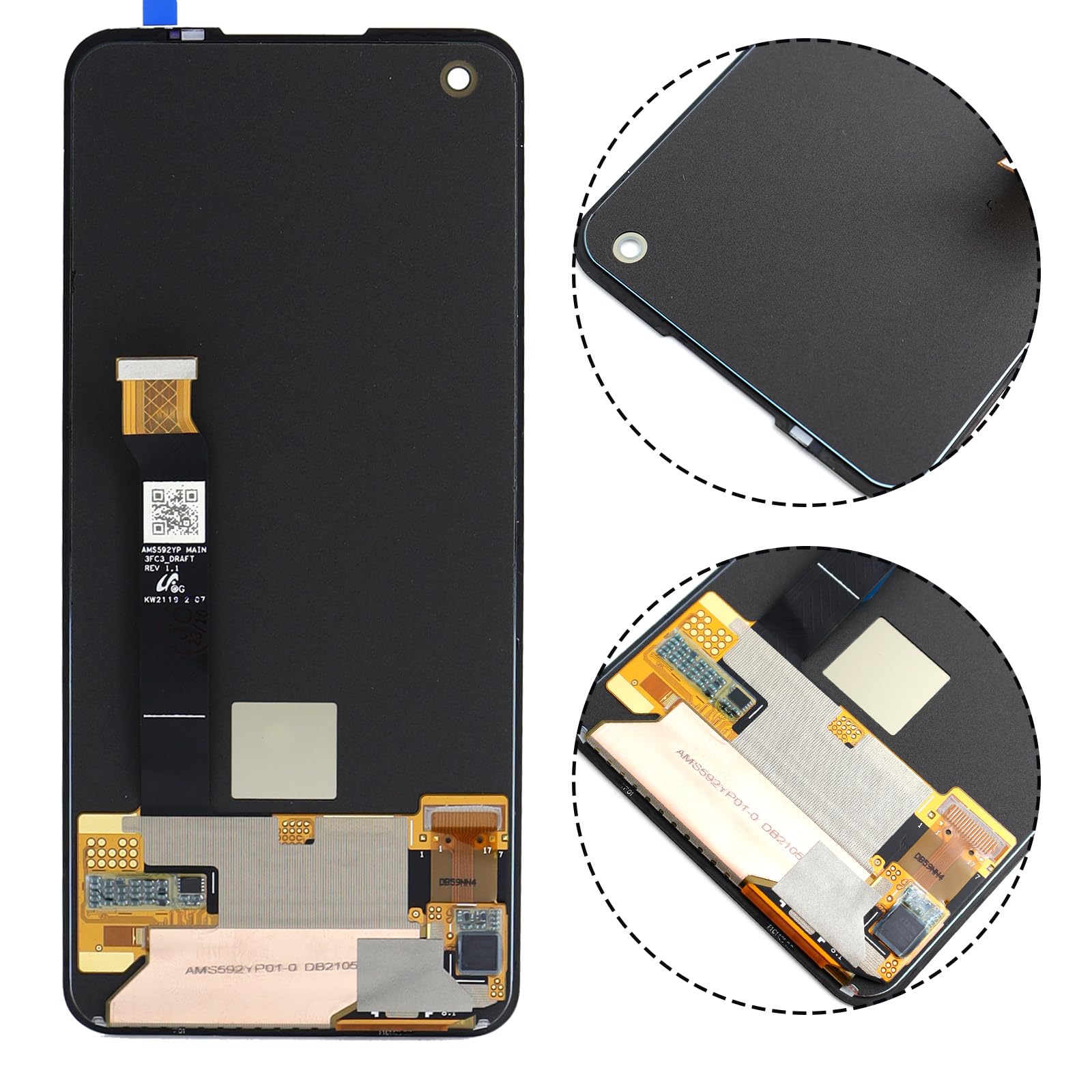 Original ASUS Zenfone 8 ZS590KS & Zenfone 9 AI2202-1A006EU LCD Screen Replacement - 5.9
