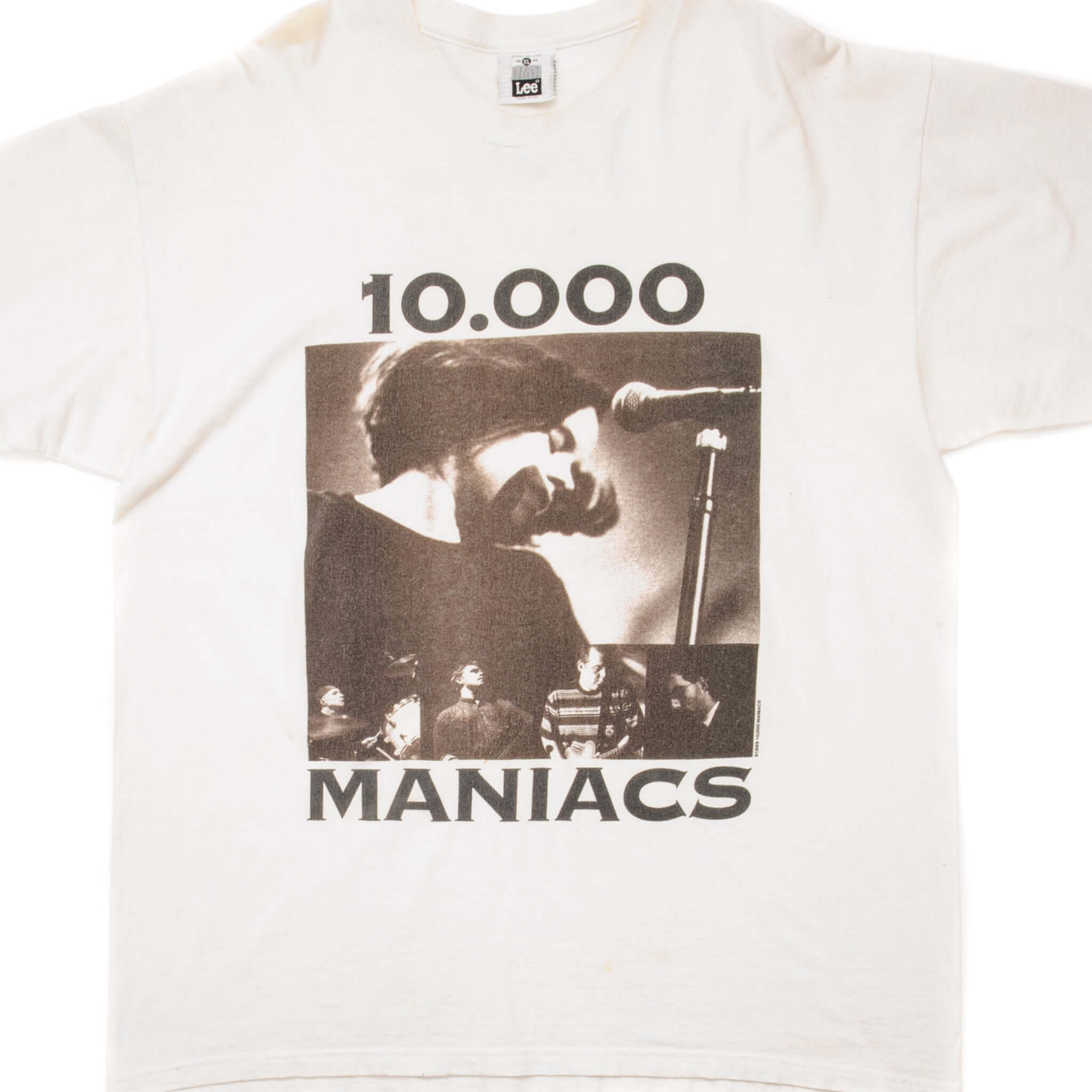 Vintage 10000 Maniacs Band T-Shirt 1993 Retro Music Tee XL Size Made in USA - Perfect for Concerts, Music Festivals & 90s Nostalgia Fans