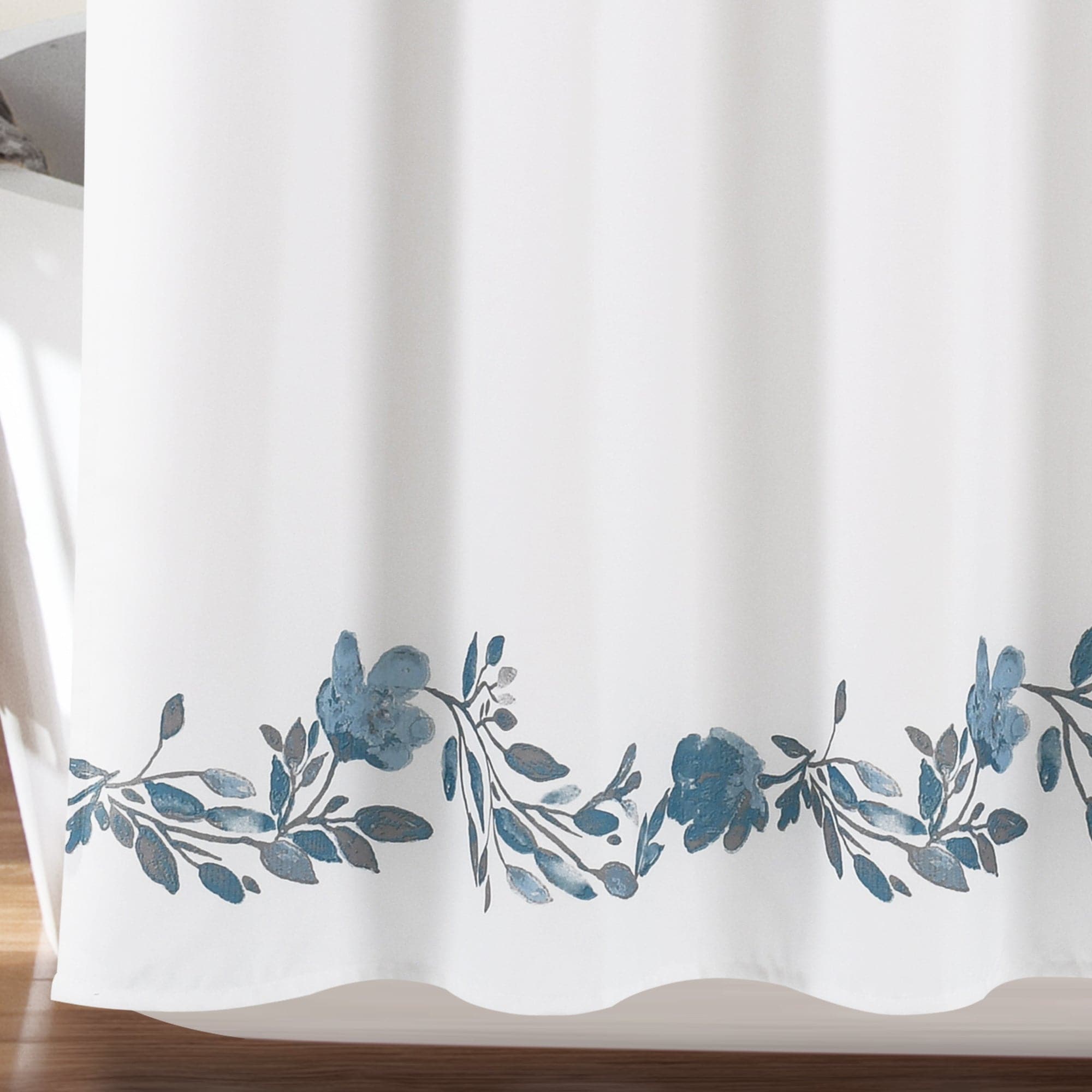 Stylish Tanisha Shower Curtain - Waterproof Bathroom Decor with Hooks - Perfect for Modern Homes & Spa-Like Bathrooms