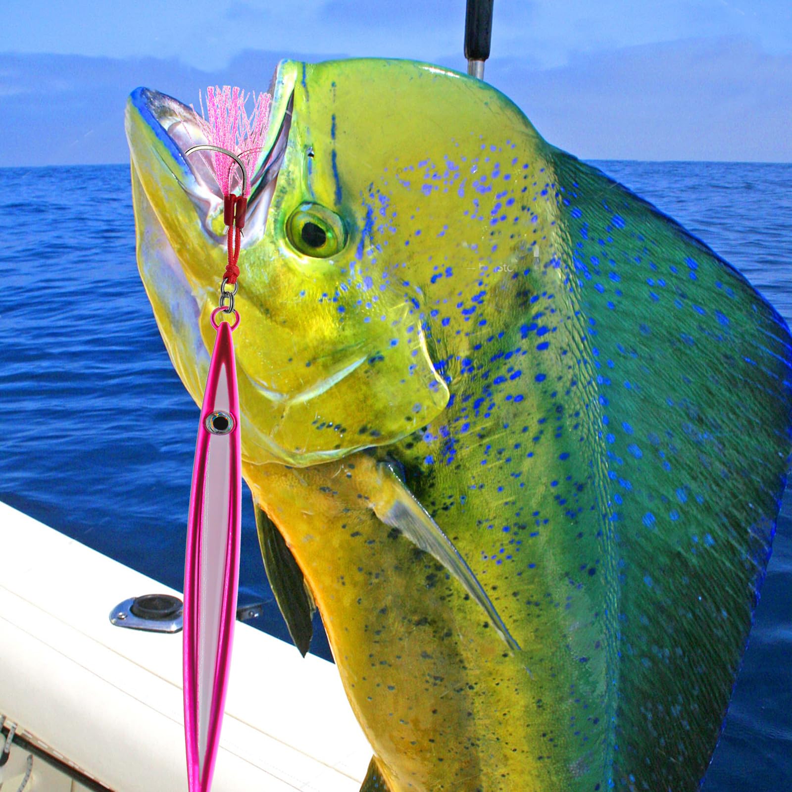 Saltwater Vertical Jigging Spoons – Premium Fishing Lures for Tuna, Grouper, Snapper & More (60g, 80g, 120g) – Ideal for Deep Sea Boat Fishing & Offshore Angling