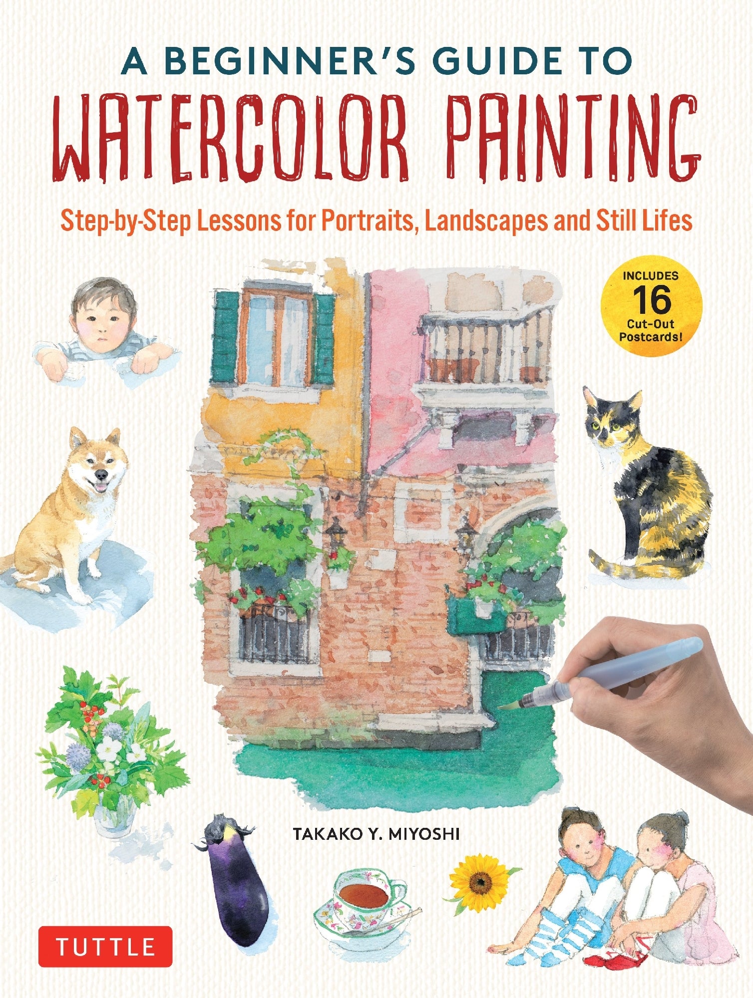 Watercolor Painting for Beginners - Step-by-Step Guide & Techniques | Perfect for Artists, Hobbyists & DIY Projects