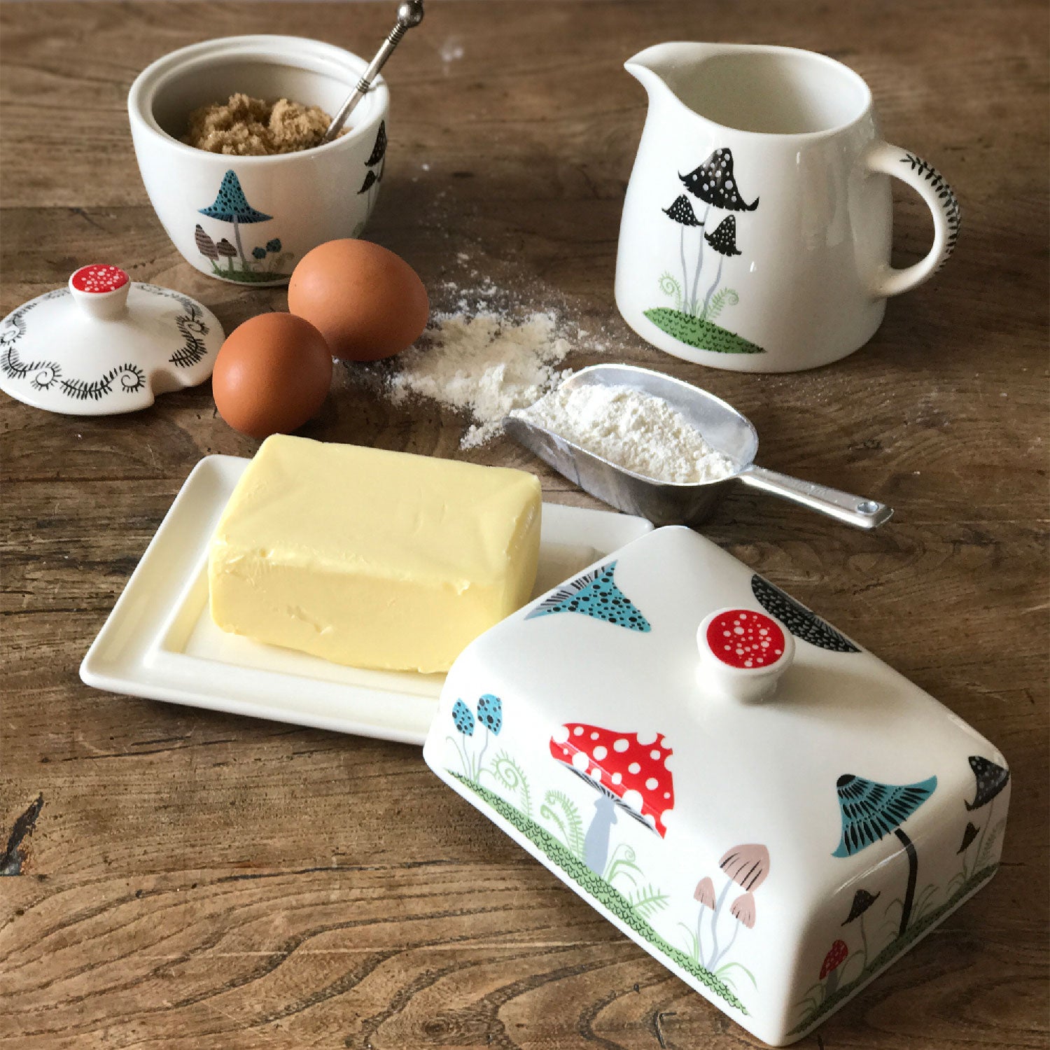 Replacement Base for Toadstool Butter Dish - Durable & Stylish Butter Holder for Kitchen, Dining Table, and Tea Party Settings