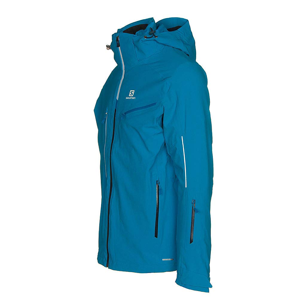 Salomon ICESPEED Men's Winter Jacket - Waterproof Windproof Ski Jacket for Snowboarding & Outdoor Activities