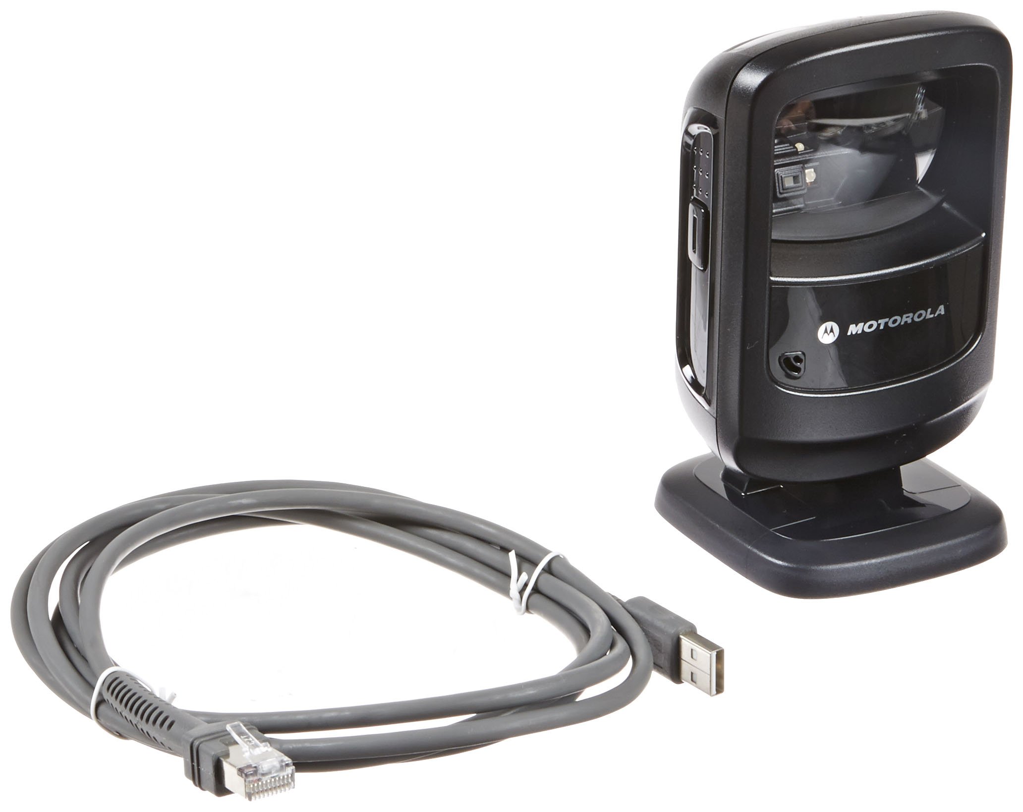 Symbol DS9208 USB Omnidirectional LED Barcode Scanner - Desktop Barcode Reader with 7ft Cable for Retail, Warehouse & POS Systems (5V DC, Black) - Perfect for Inventory Management, Checkout Counters & Small Business Operations
