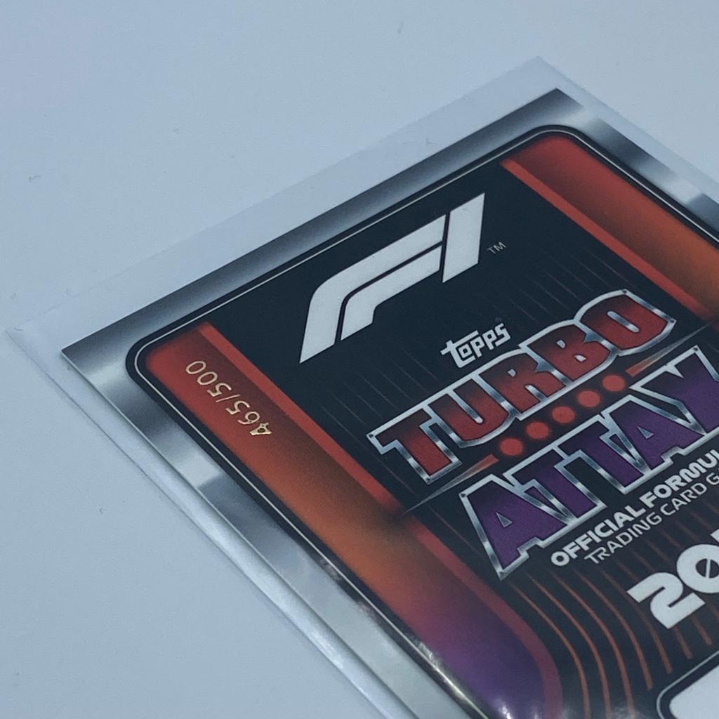Max Verstappen #291 2021 F1 Race Winner Turbo Attax 2022 Trading Card - Perfect for F1 Fans, Collectors & Fantasy Sports Enthusiasts
