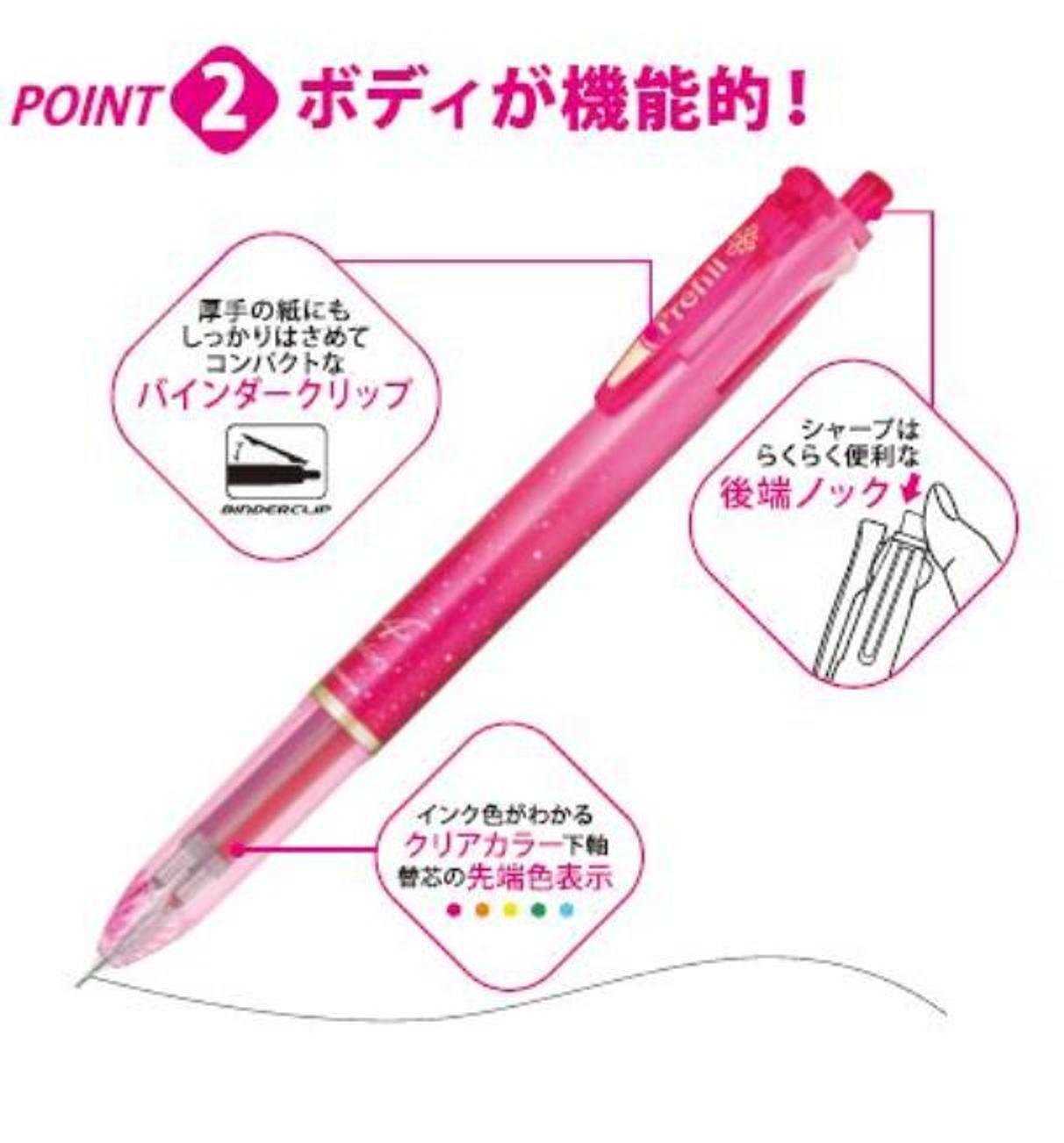 Zebra BRNJK5LP Sarasa Ballpoint Pen Refill - 0.5mm Fine Point, Light Pink Ink, Pack of 10 - Perfect for Journaling, Note Taking & Office Use