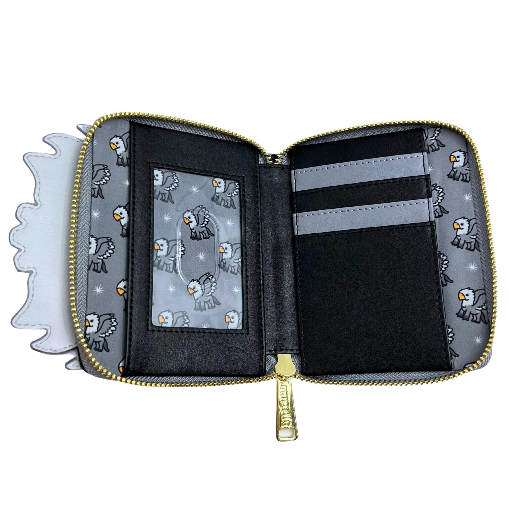 Loungefly Harry Potter Buckbeak The Hippogriff Cosplay Zip-Around Wallet - Authentic Collectible for Fans, Perfect for Conventions & Movie Nights