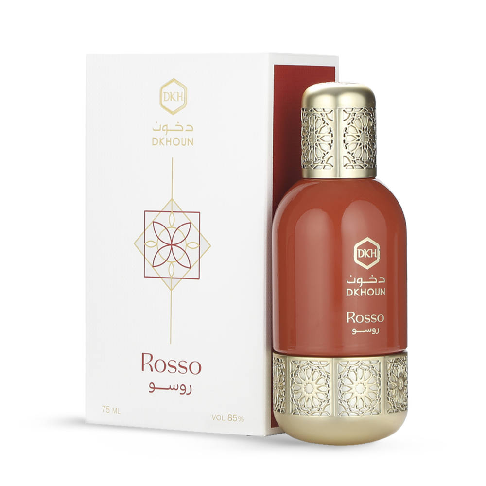 Rosso Eau De Parfum 75ml - Premium Long-Lasting Fragrance for Women & Men | Perfect for Date Nights, Parties & Special Occasions
