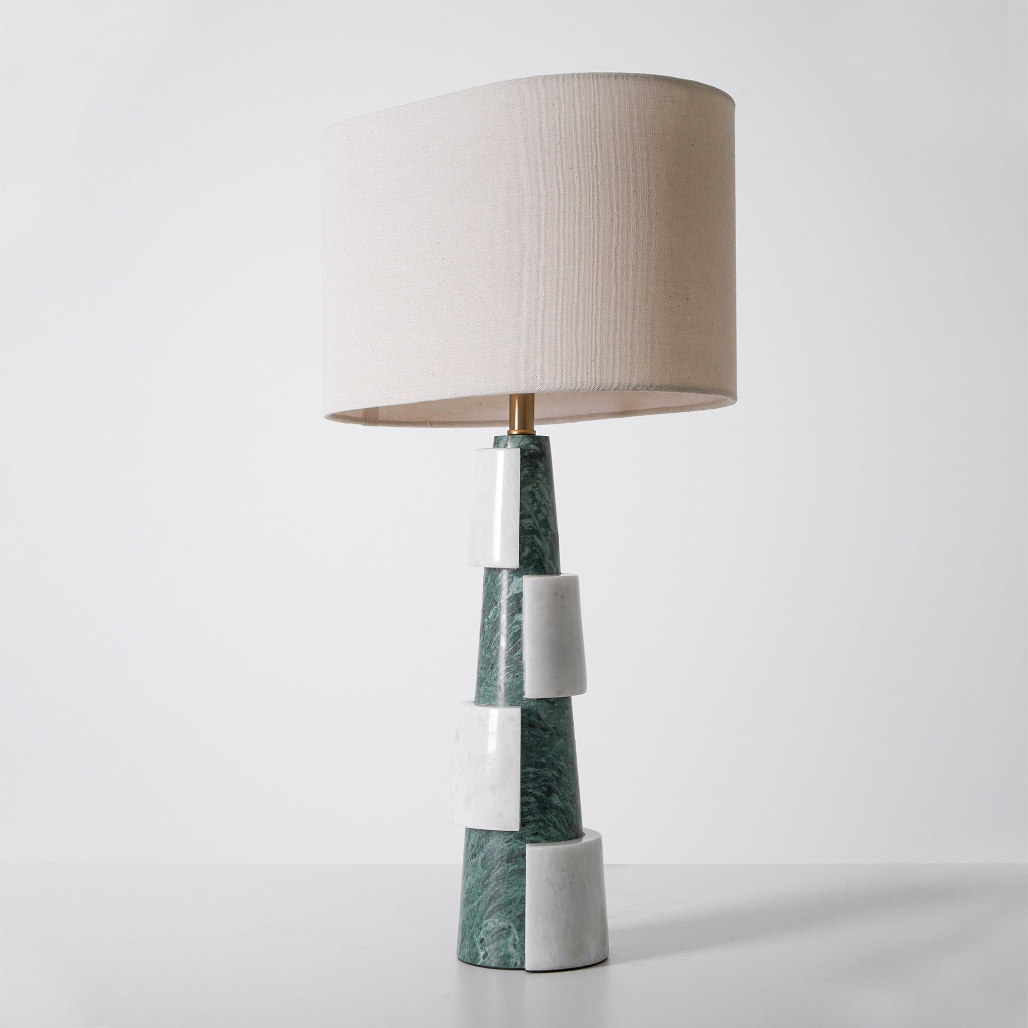 Duomo Marble Table Lamp - Elegant Italian Design for Bedroom, Living Room & Office Decor | Modern Lighting for Home & Workspace