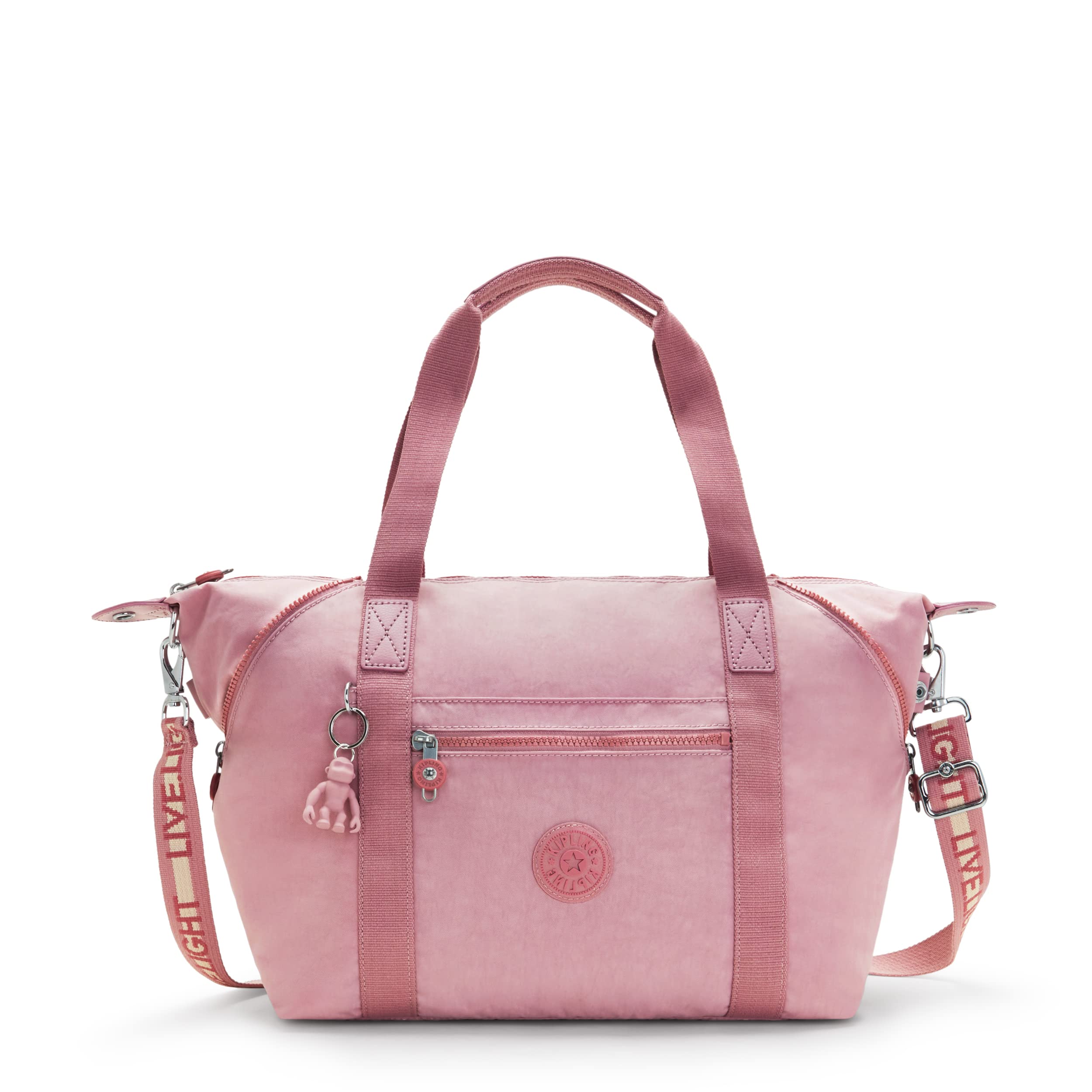 Kipling Women’s Art Tote Bag - Lightweight Nylon Weekender Travel Handbag for Work, Gym & Weekend Getaways | Durable & Stylish Carryall with Multiple Pockets