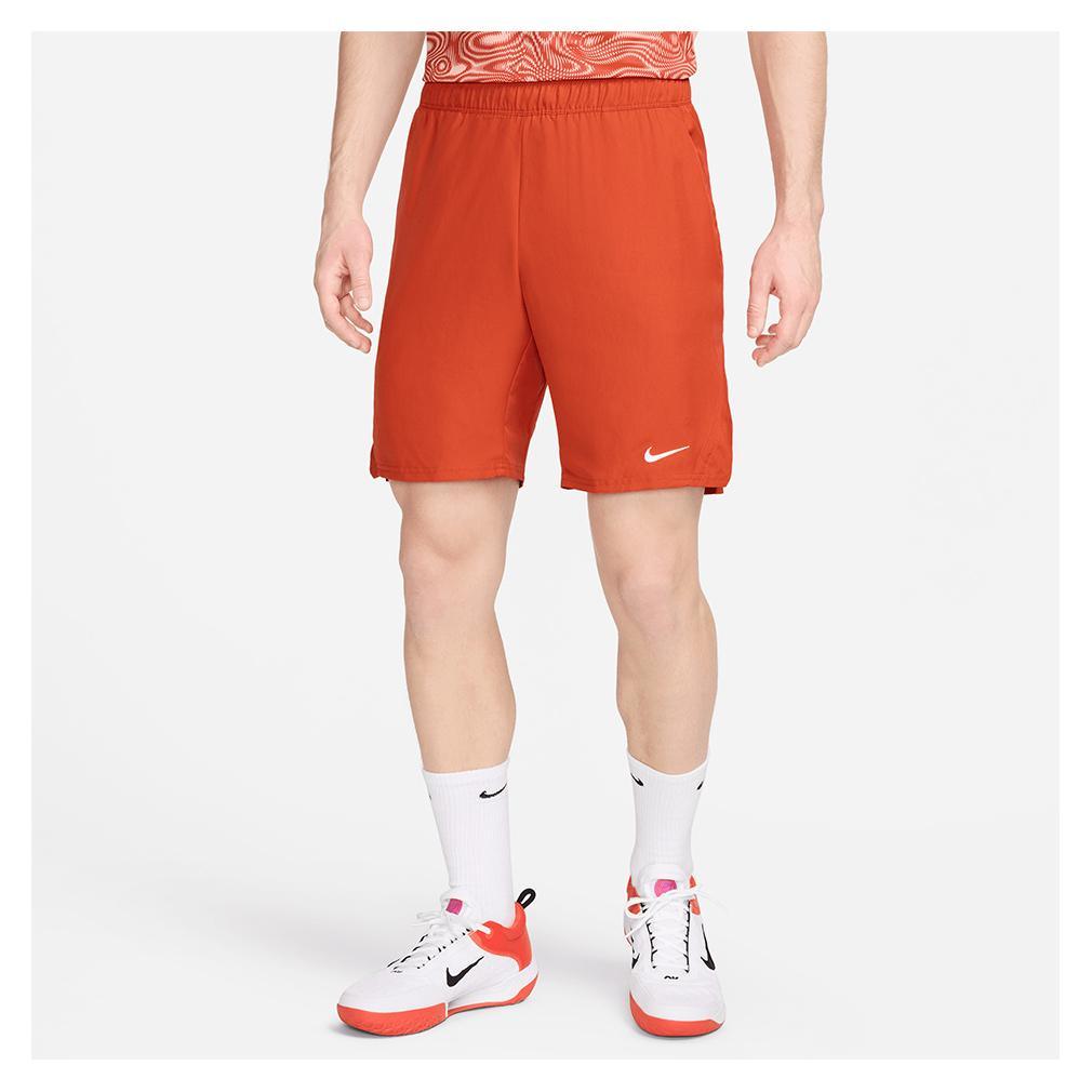 Men's Dri-Fit Tennis Shorts 9 Inch Inseam - Moisture Wicking Athletic Shorts for Tennis, Running & Gym Workouts - Comfortable Breathable Activewear