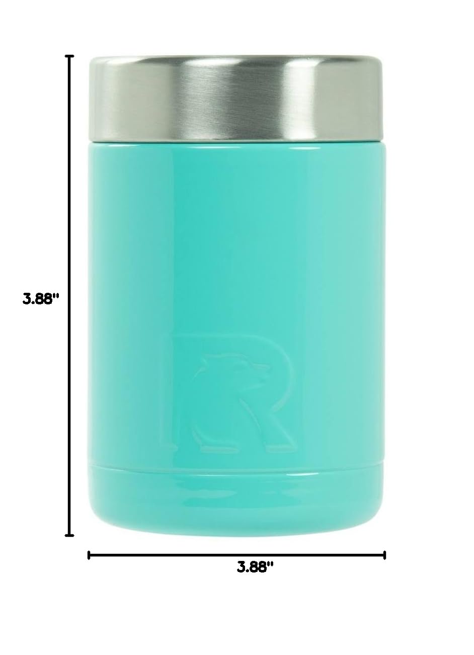 RTIC 12 oz Teal Vacuum Insulated Can Cooler for Camping & Outdoors