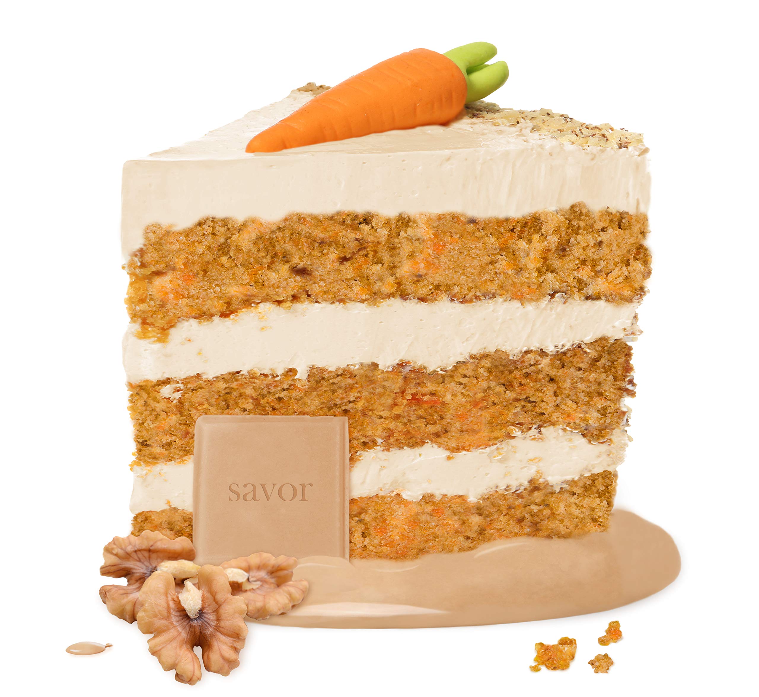 Chuao Chocolatier Carrot Cake White Chocolate Bars - Gourmet Artisan European Chocolate with Caramel, No Preservatives | 12 Pack | Perfect for Easter Baskets, Christmas Gifts, Valentine's Day, Birthdays & Care Packages | Delicious Gift for Women & Men, Chocolate Lovers & Special Occasions