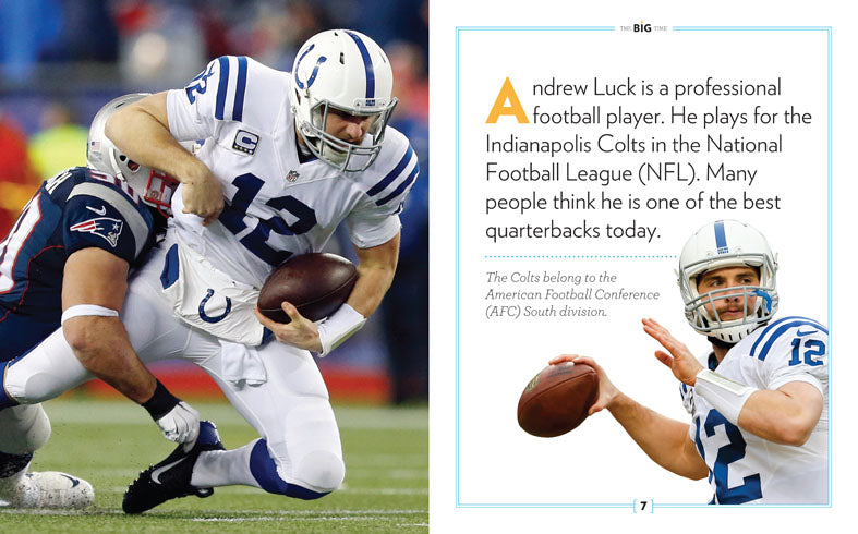 Andrew Luck: The Inspiring Biography of an NFL Star - ISBN 9781608186686 | Perfect for Football Fans & Sports Enthusiasts