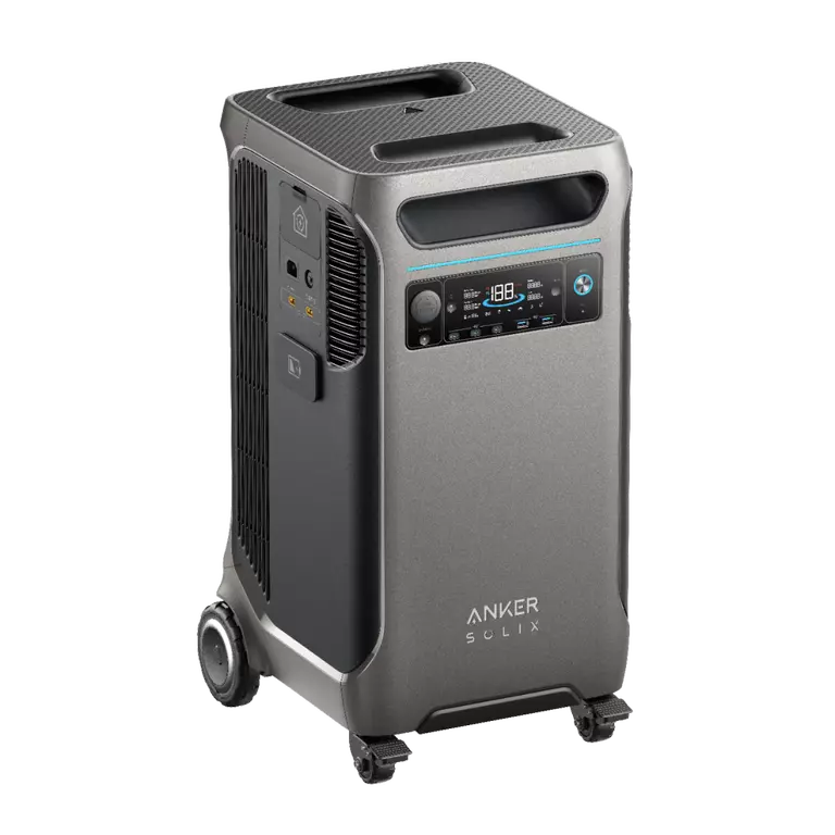 Anker SOLIX F3800 Portable Power Station 3840Wh 6000W - Solar Generator for Home Backup, Camping & Outdoor Adventures, Emergency Power Supply for Blackouts & RV Travel