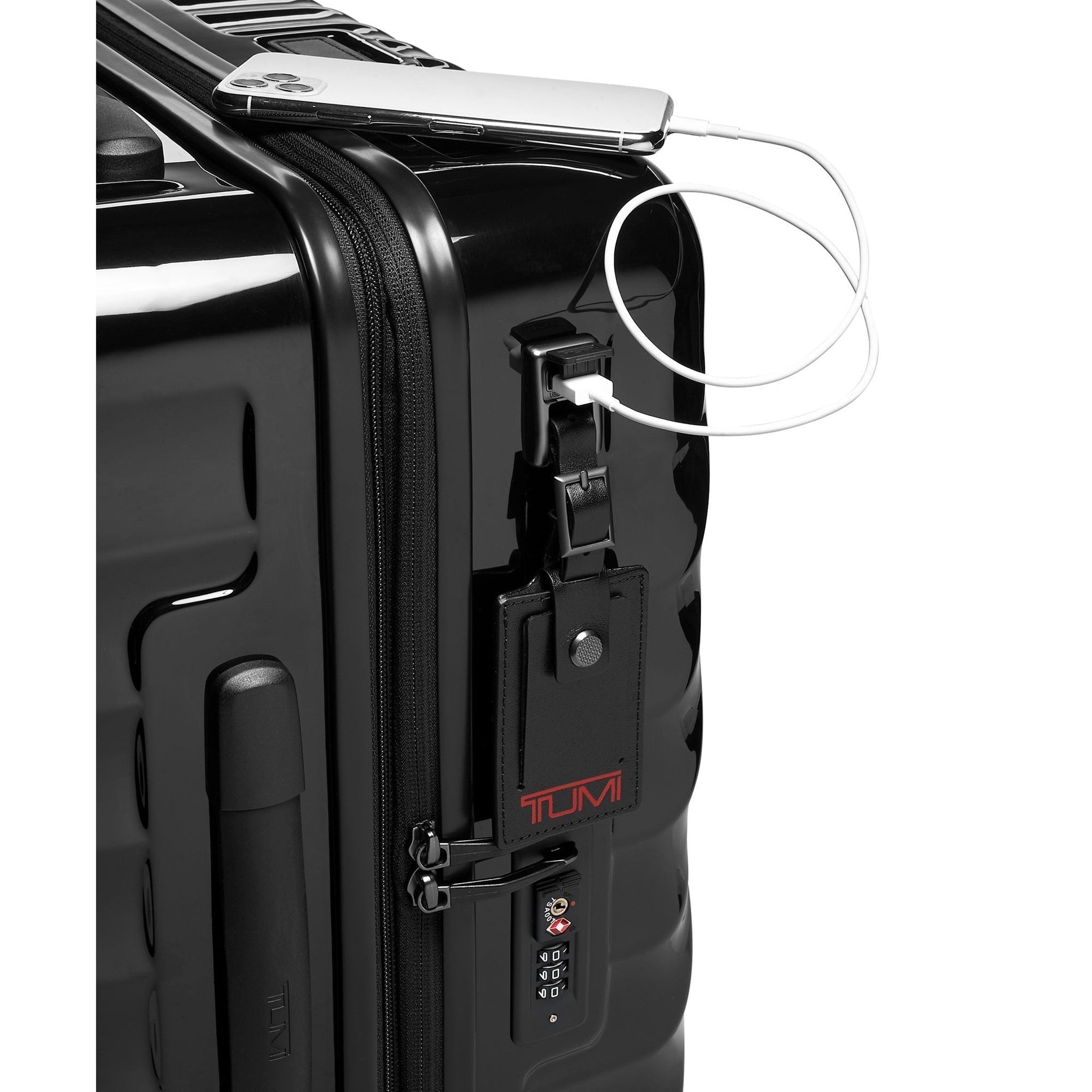 TUMI 19 Degree Continental Expandable 4 Wheel Carry On Luggage - Lightweight Spinner Suitcase for Business Travel & Weekend Getaways