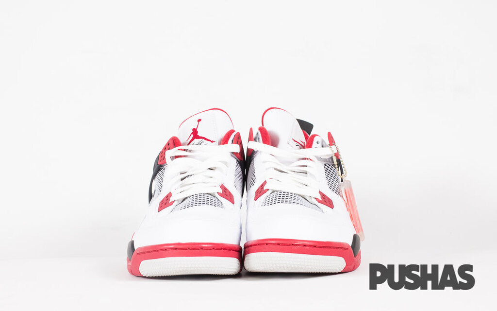 Air Jordan 4 Retro 'Fire Red' 2012 - Authentic New Men's Basketball Shoes | Classic Sneakers for Streetwear, Sports & Casual Outfits