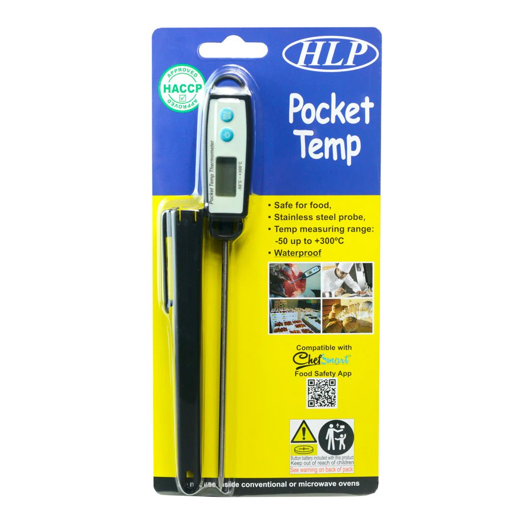 HLP Digital Thermometer - Fast & Accurate Fever Check for Adults, Kids, Babies - Perfect for Home, Clinic, Travel & First Aid Kits