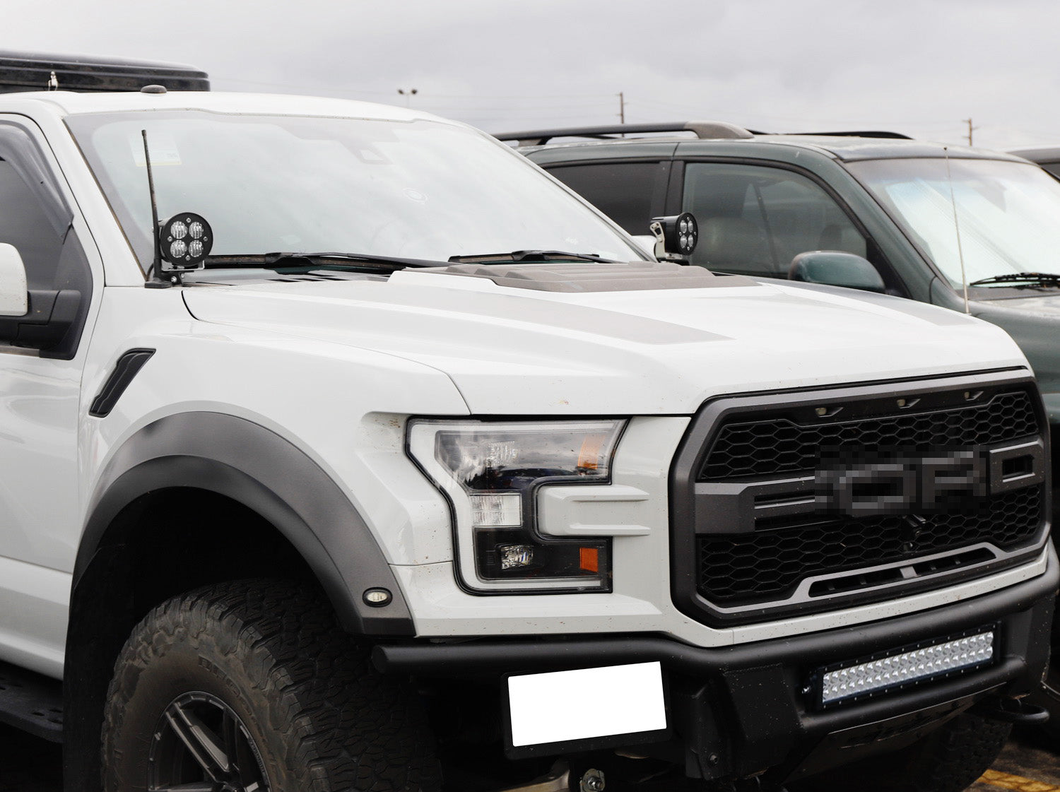 24W High Power LED Wide Angle SAE Flood Beam Fog Light Kit with Brackets - Clear Lens for Off-Road, Trucks & SUVs - Durable Weatherproof Driving Lights for Fog, Rain & Nighttime Visibility