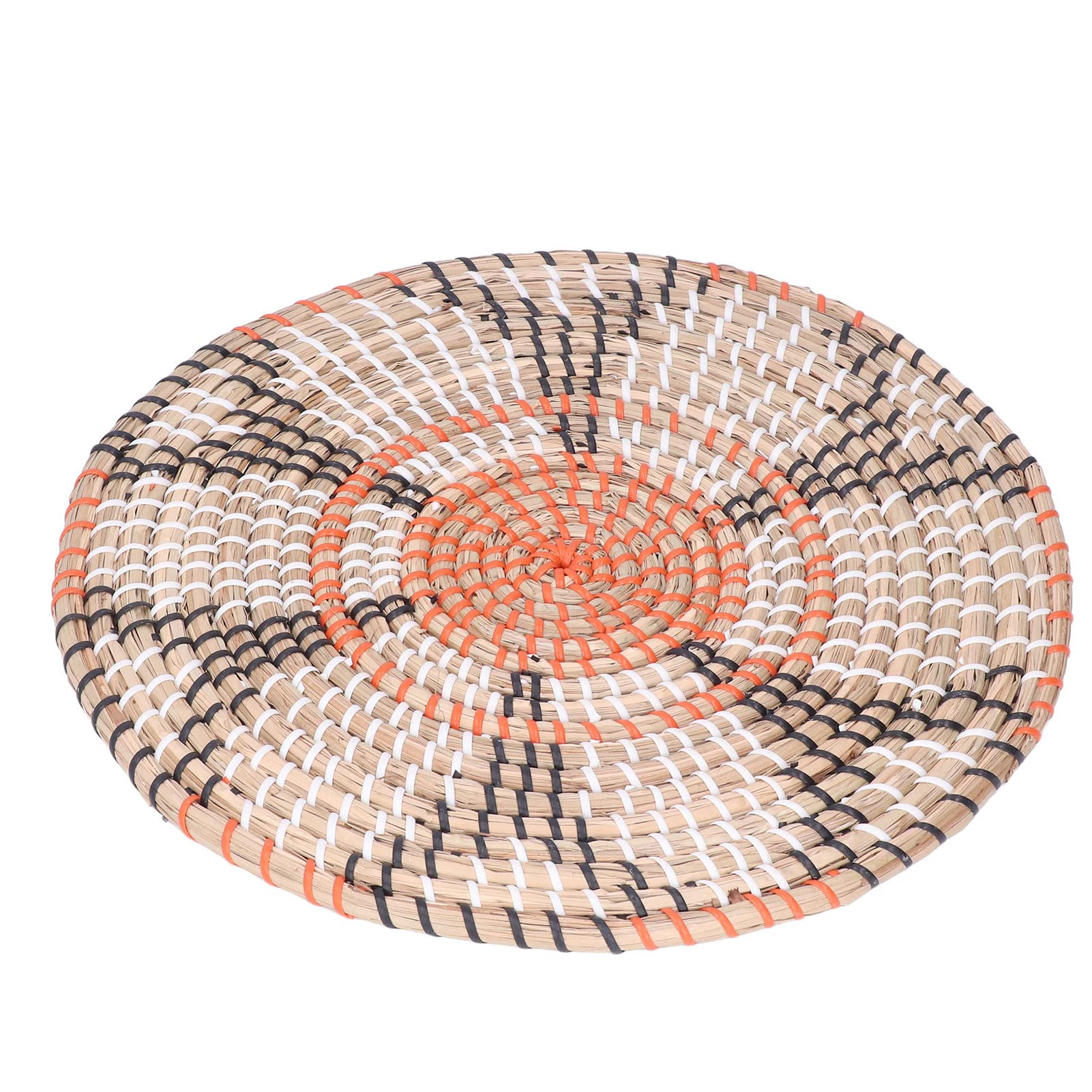 Premium Nordic Woven Straw Placemats - Heat Insulating Round Table Mats for Dining & Wall Decor (Large Size) | Perfect for Boho Home, Farmhouse Kitchen & Rustic Wedding Decorations