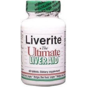 Liverite Liver Support Supplement - 60 Tablets for Detox & Liver Health - Supports Digestion & Energy - Ideal for Daily Wellness & Post-Party Recovery