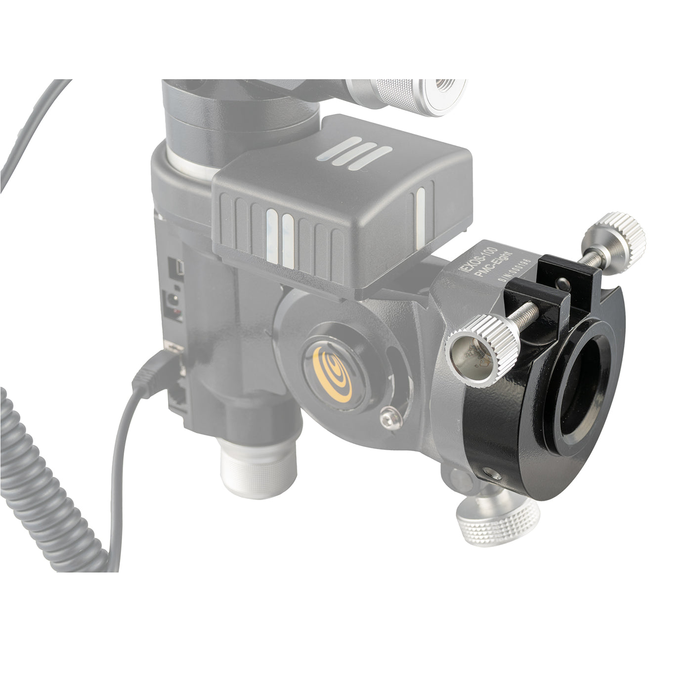 Explore Scientific iEXOS 100 Azimuth Adjuster Adapter - Premium Telescope Mount Accessory for Astronomy Enthusiasts | Perfect for Stargazing, Astrophotography & Backyard Observations