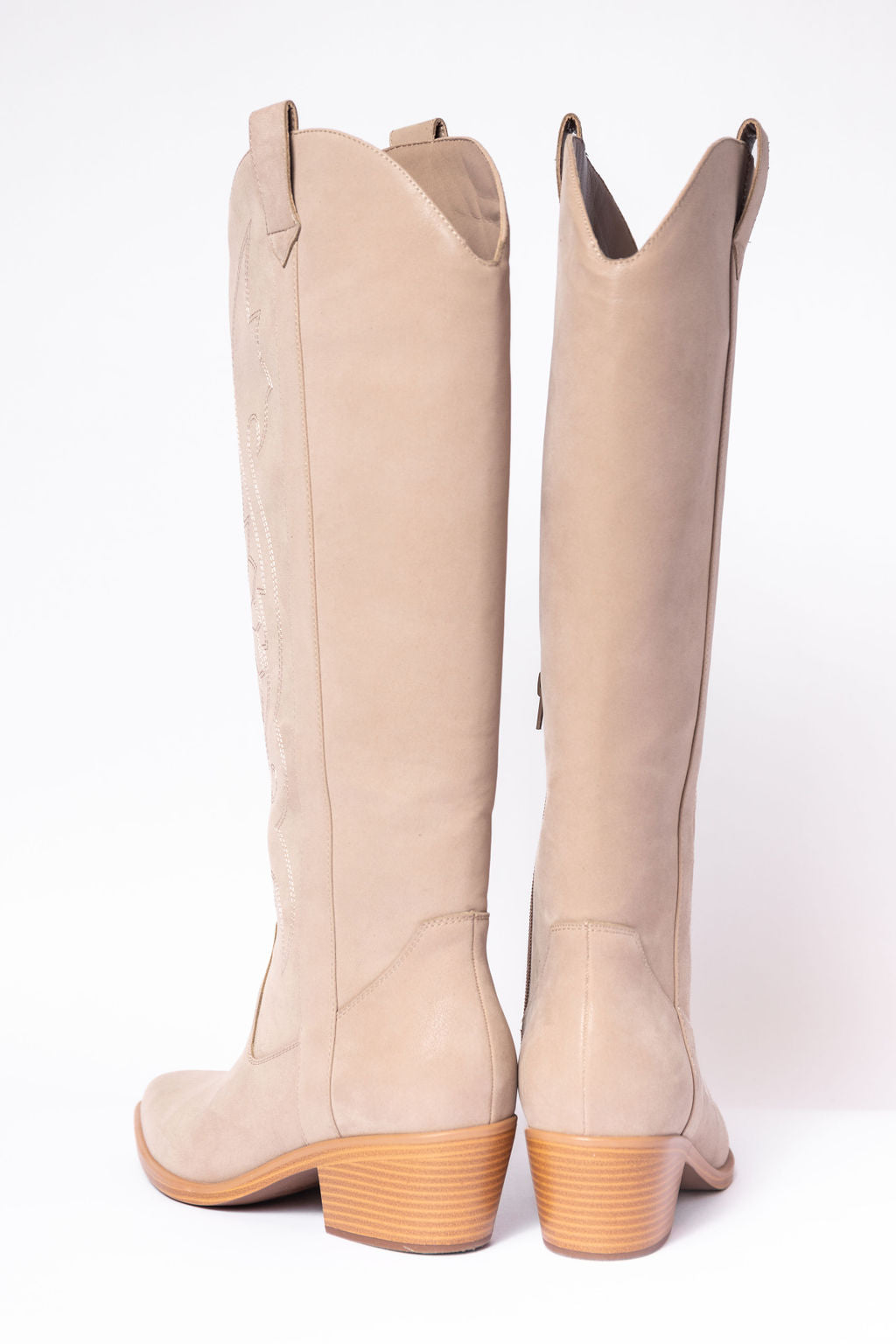 Shania Tan Women's Tall Cowboy Boots - Western Riding Boots for Country Style & Fashion | Perfect for Rodeo, Line Dancing & Country Music Festivals