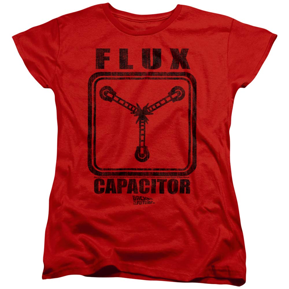 Back to The Future Flux Capacitor Women's T-Shirt | Retro Movie Fan Gift | Casual Wear & Cosplay Outfit