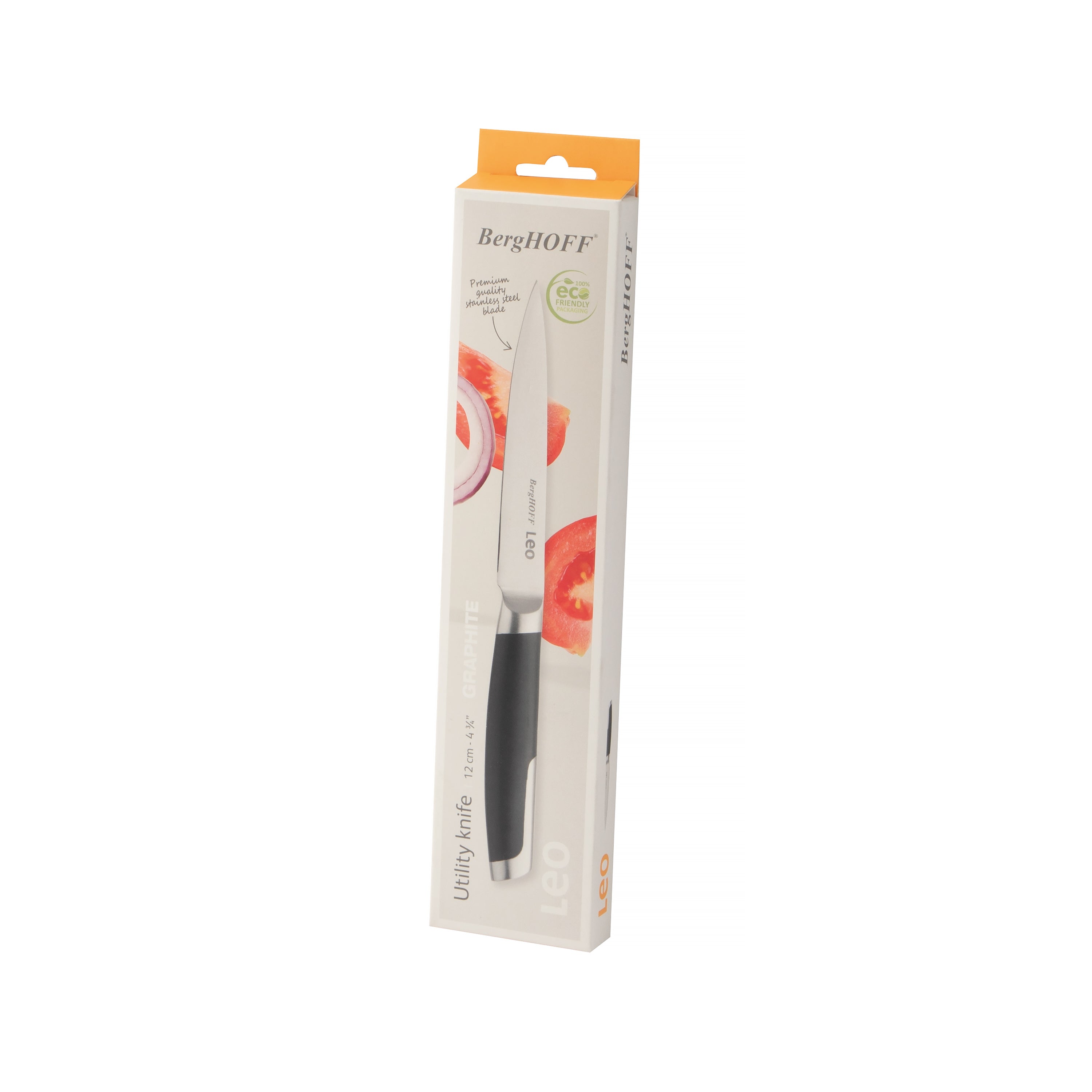 BergHOFF Leo Graphite Stainless Steel Utility Knife 4.75
