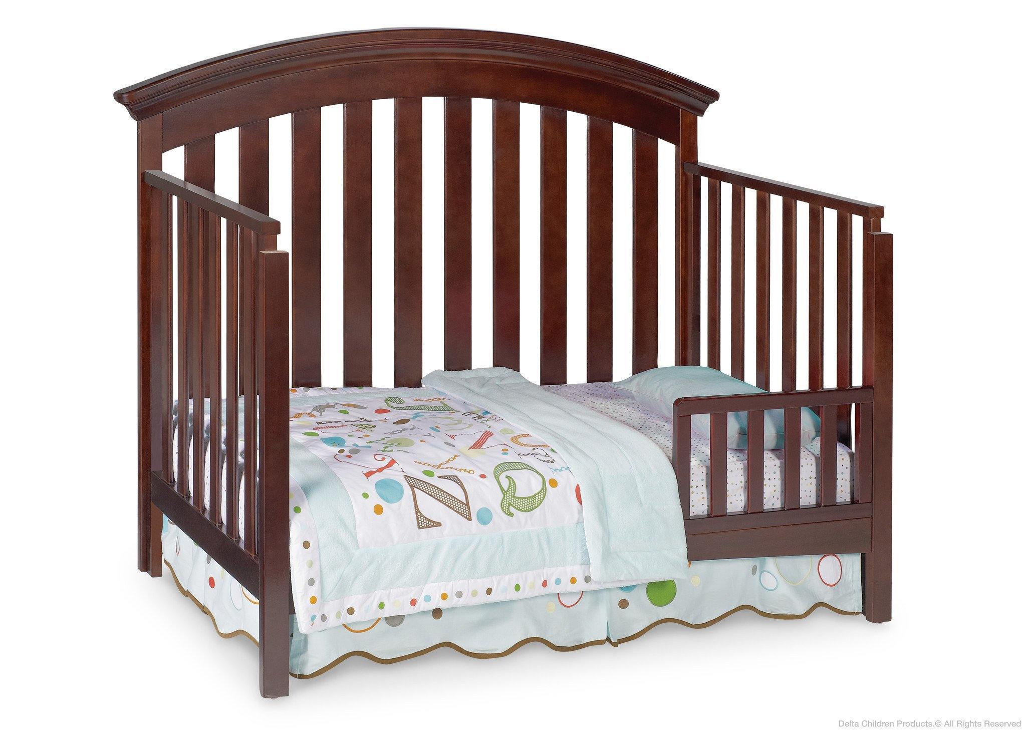 Bentley 4-in-1 Convertible Baby Crib with Toddler Bed, Daybed & Full-Size Bed Conversion - Perfect for Nursery, Bedroom & Guest Room